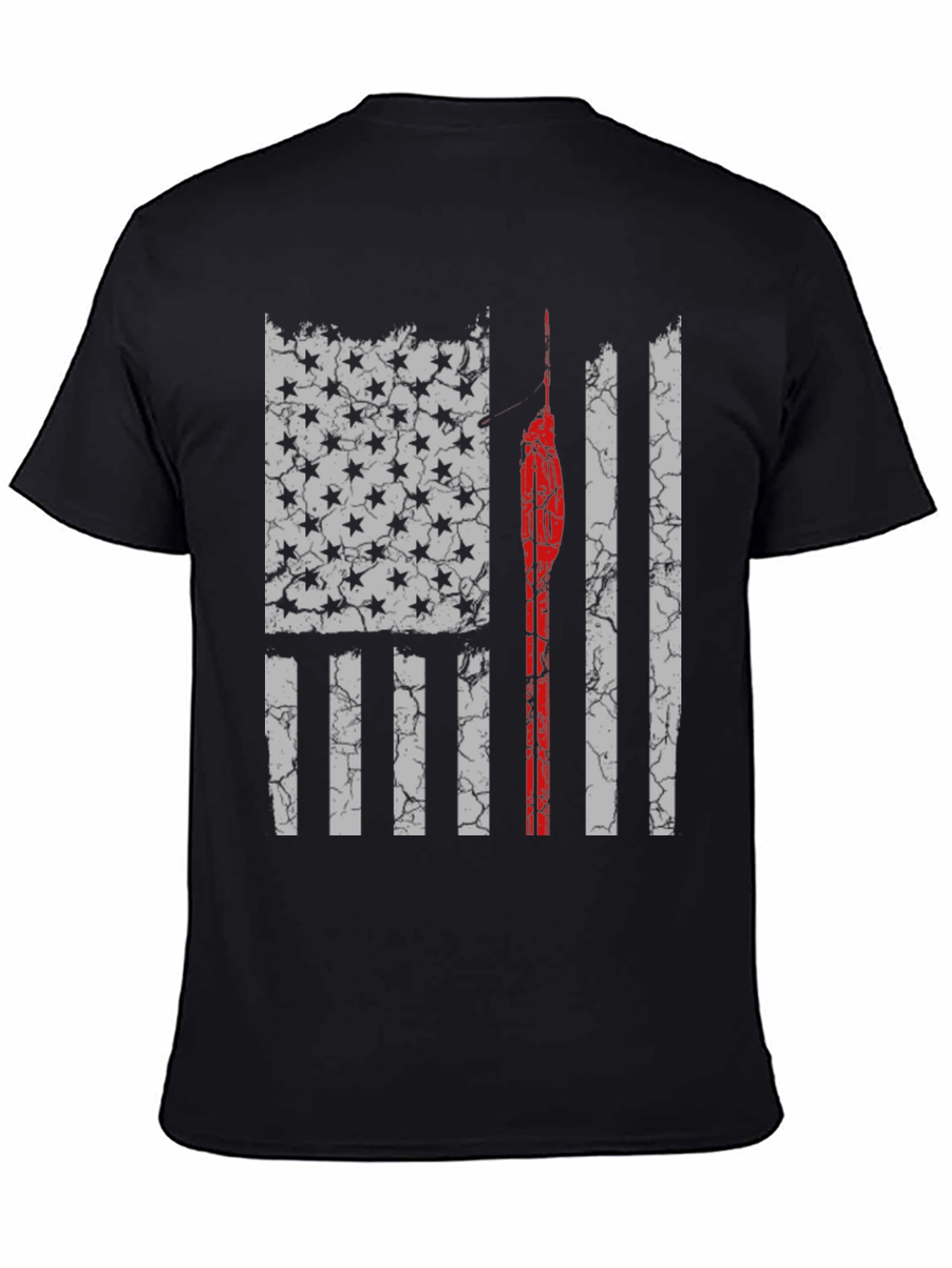 Distressed American Flag T-Shirt