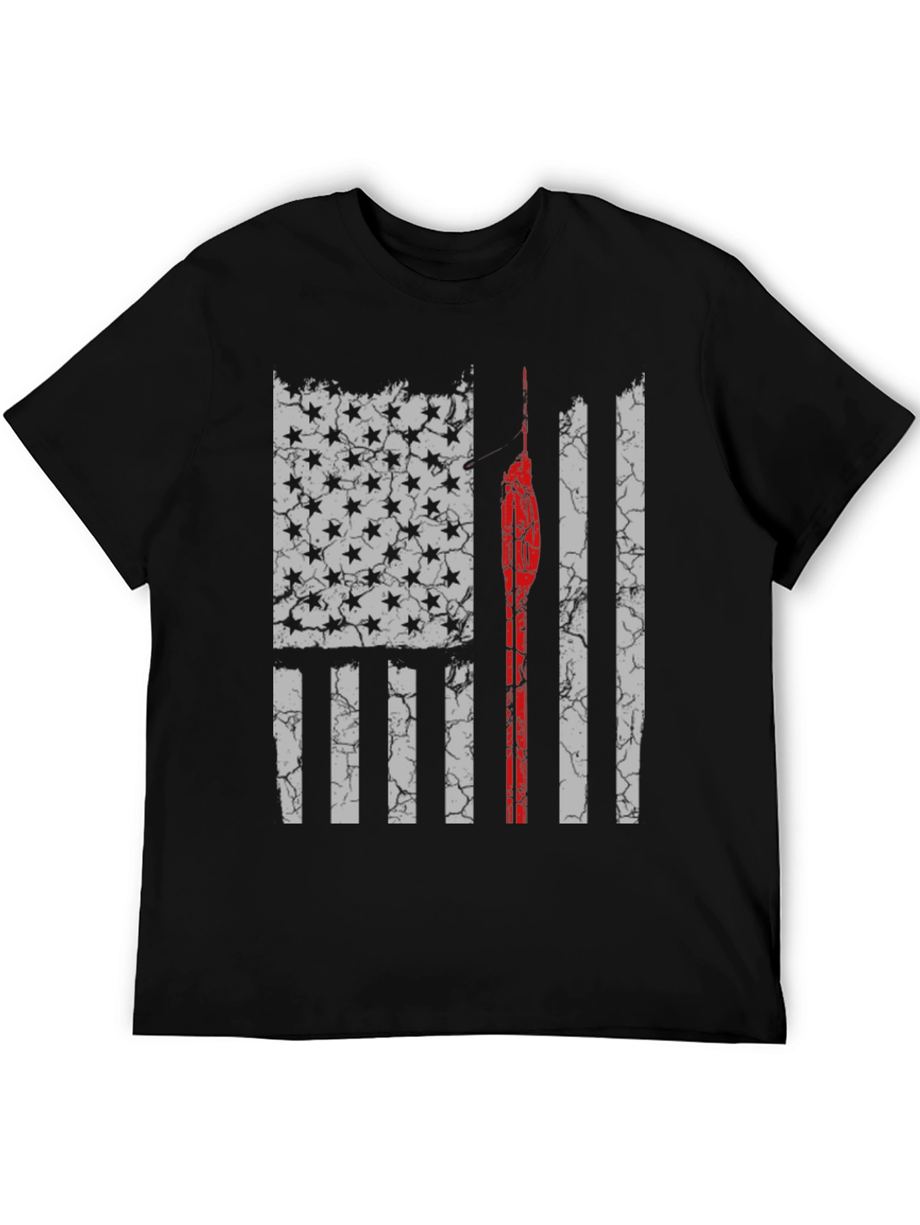 Distressed American Flag T-Shirt