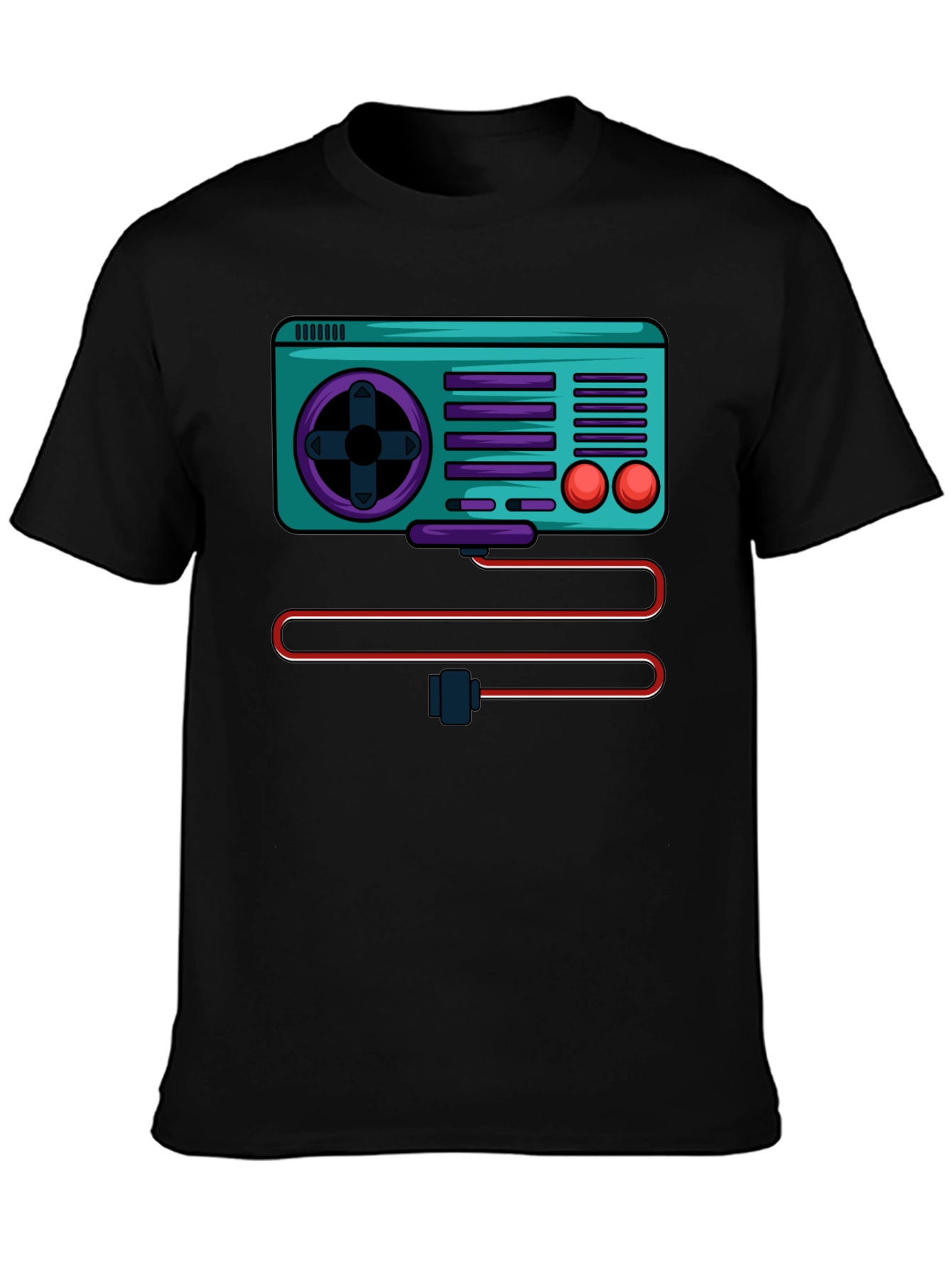 Retro Gaming Console Graphic Tee