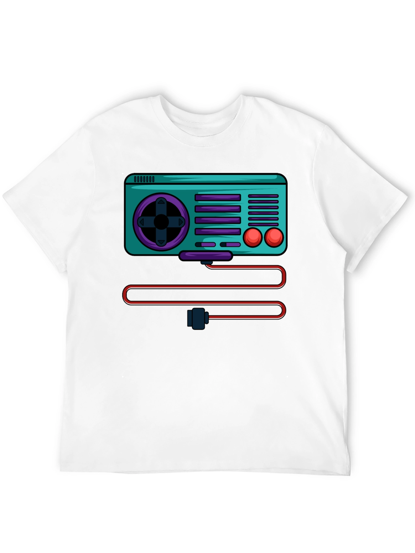 Retro Gaming Console Graphic Tee