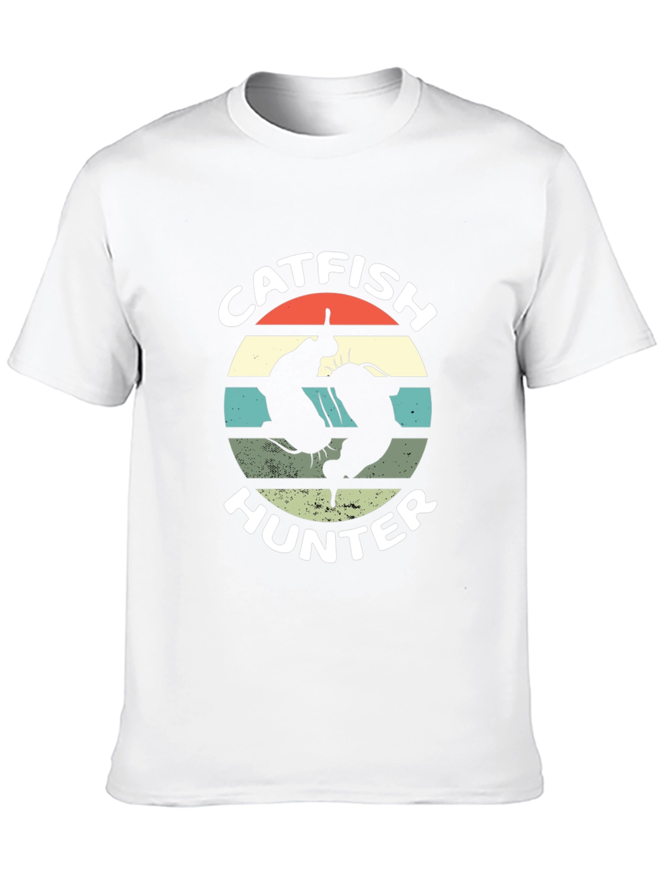 Catfish Hunter Black Graphic T-Shirt