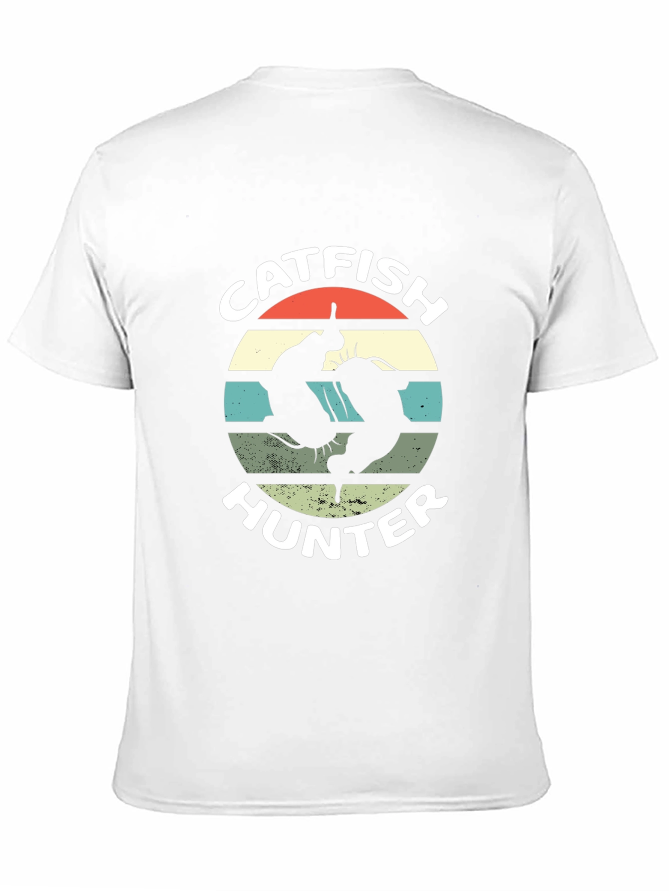 Catfish Hunter Black Graphic T-Shirt