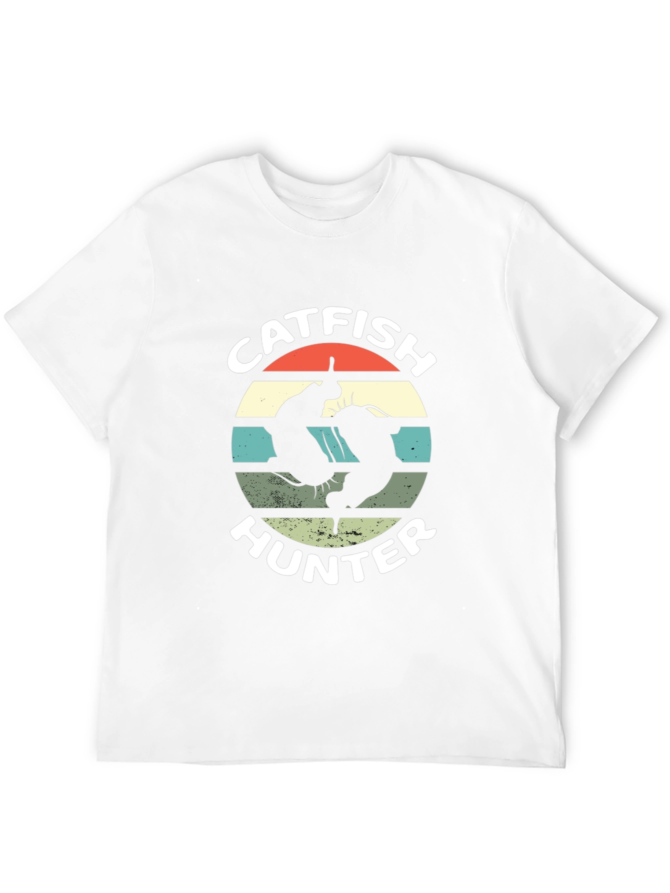 Catfish Hunter Black Graphic T-Shirt