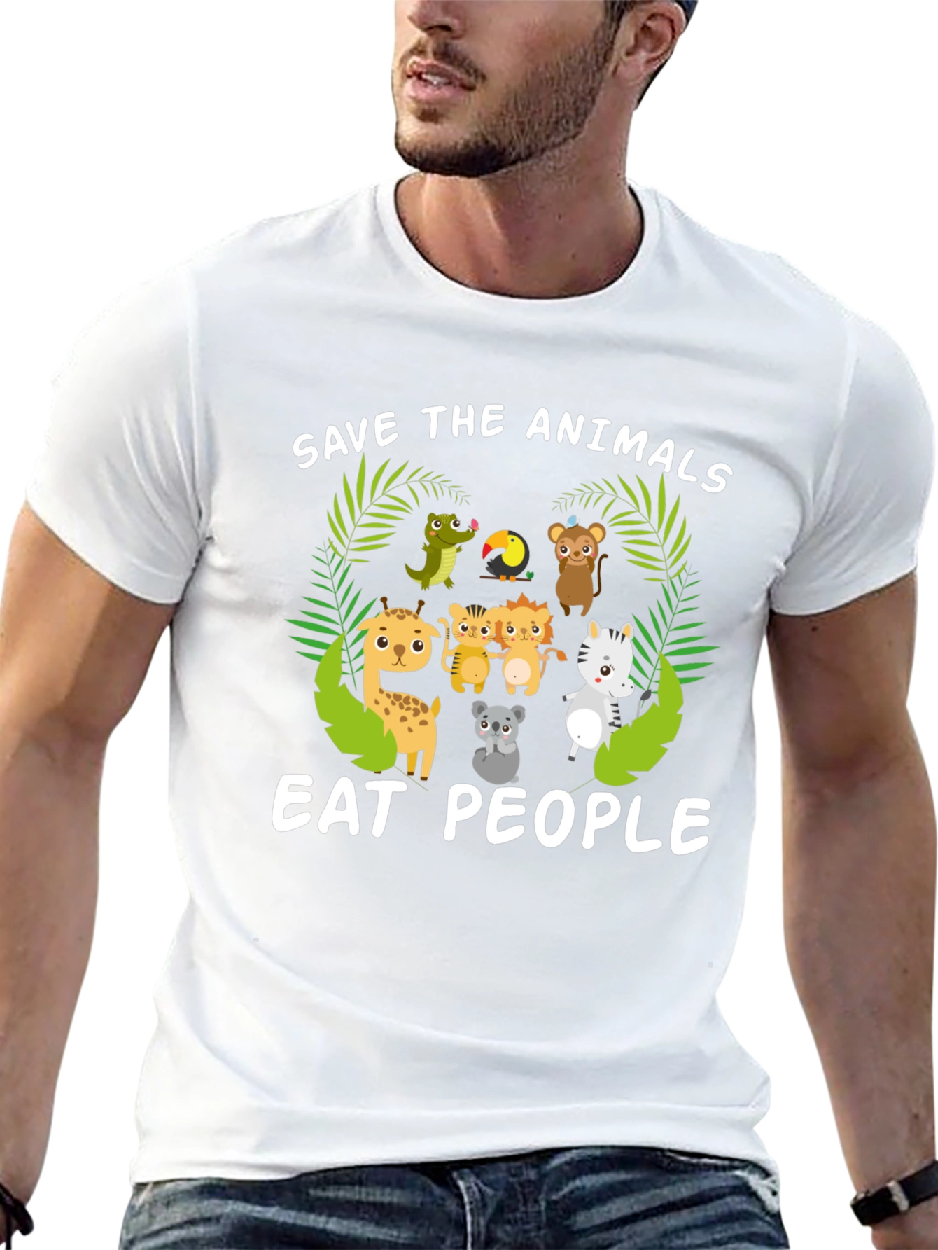 Save the Animals Eat People T-Shirt