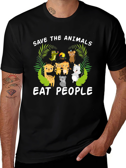 Save the Animals Eat People T-Shirt