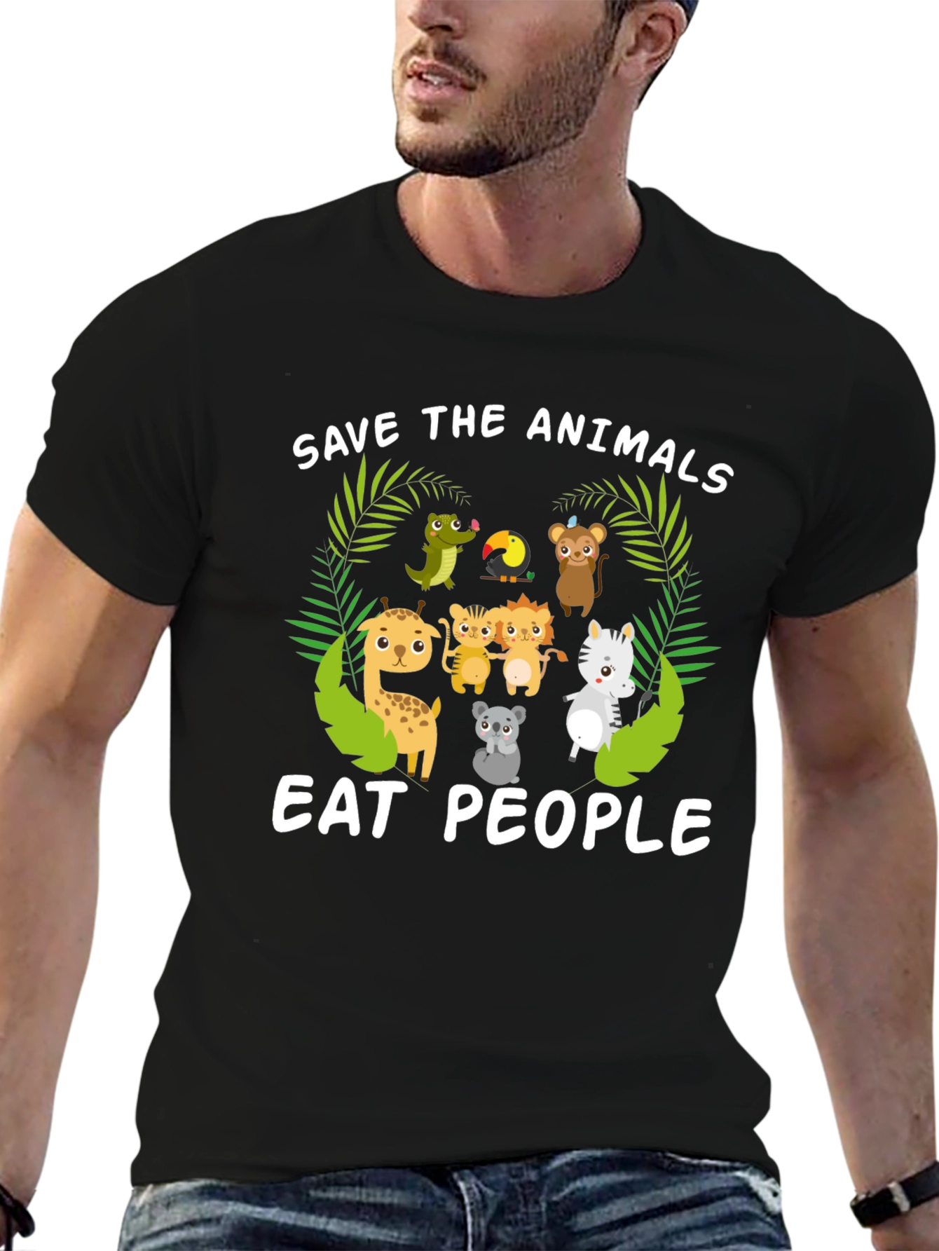 Save the Animals Eat People T-Shirt