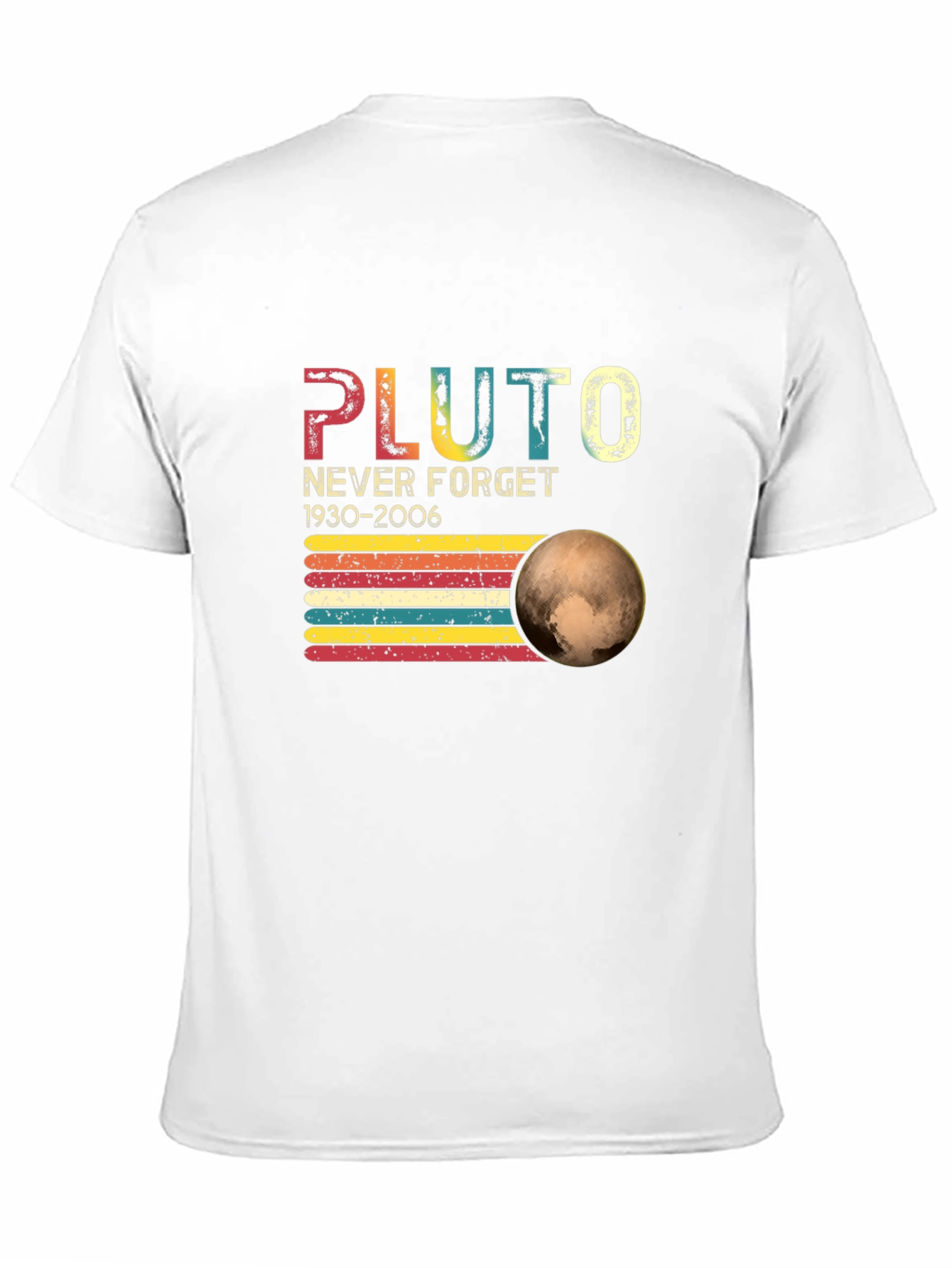 Retro Pluto Never Forget T-Shirt