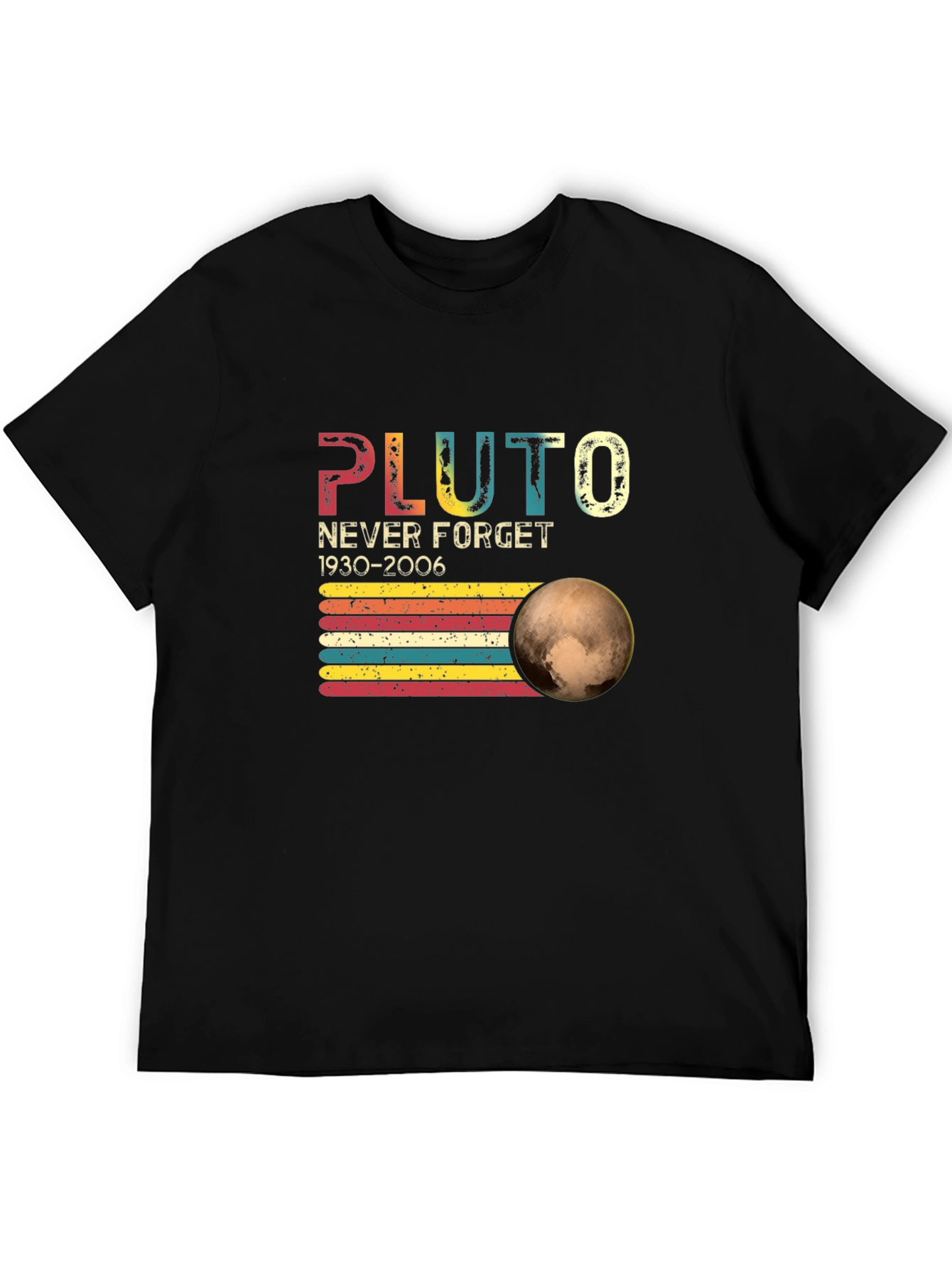 Retro Pluto Never Forget T-Shirt