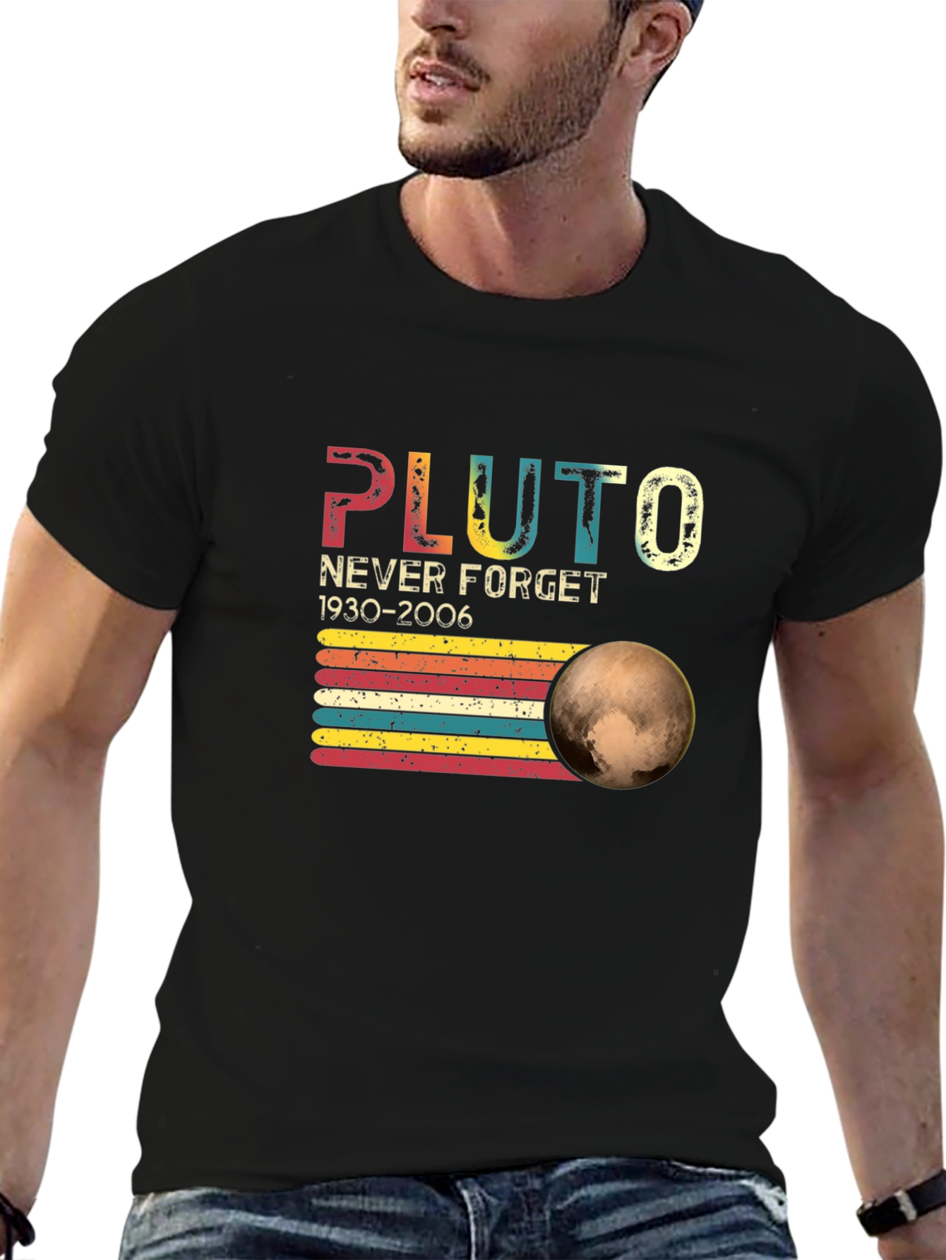 Retro Pluto Never Forget T-Shirt