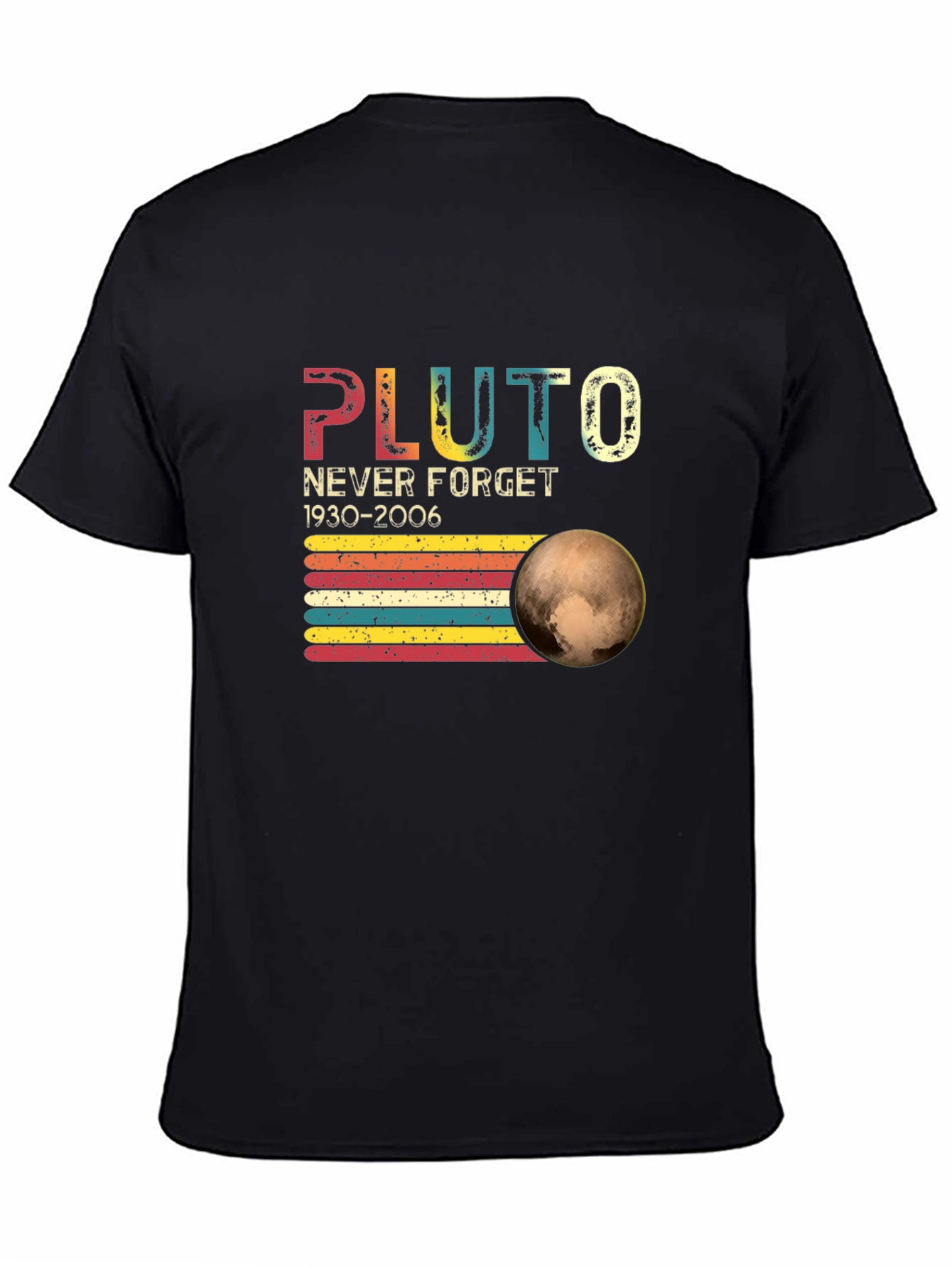 Retro Pluto Never Forget T-Shirt