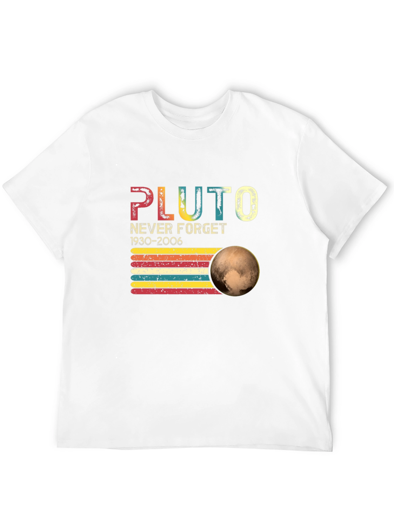 Retro Pluto Never Forget T-Shirt