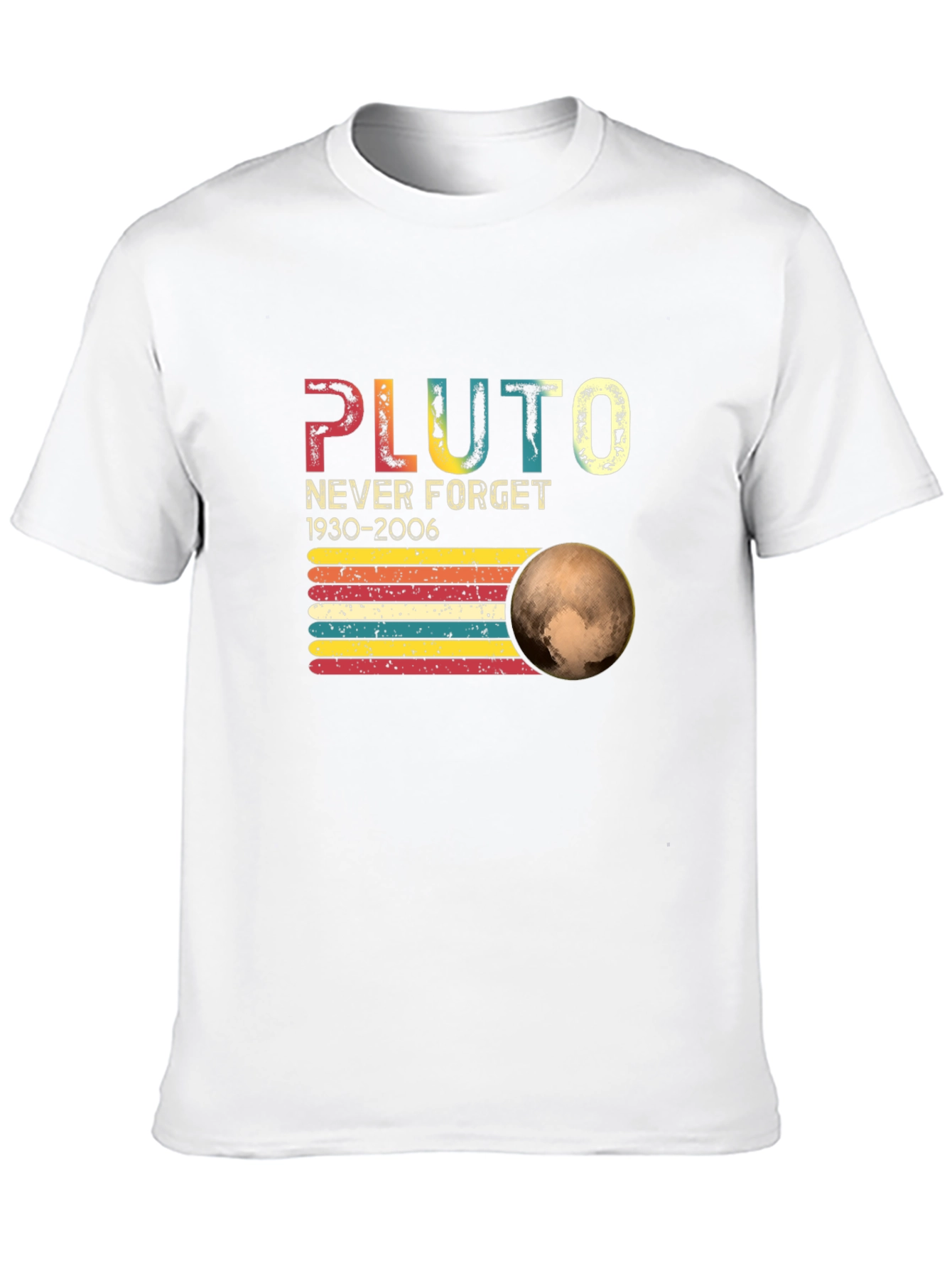 Retro Pluto Never Forget T-Shirt