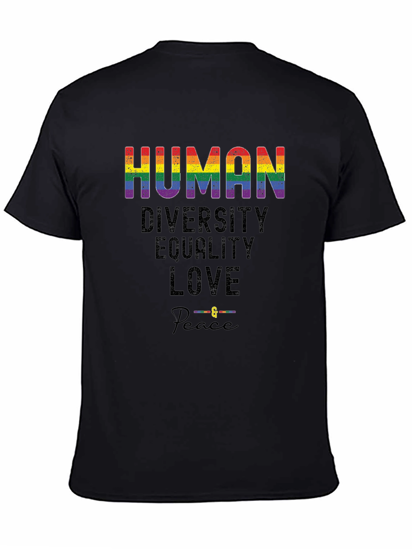 Human Diversity Equality Love & Peace T-Shirt