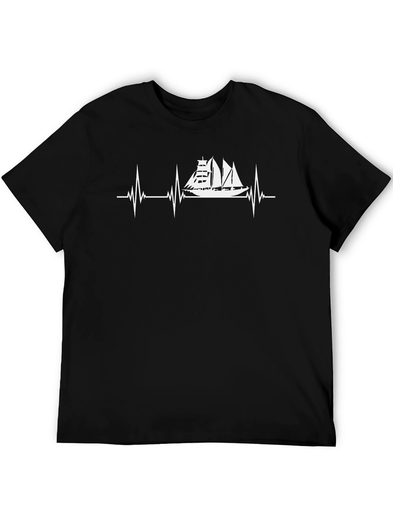 Sailboat Heartbeat T-Shirt