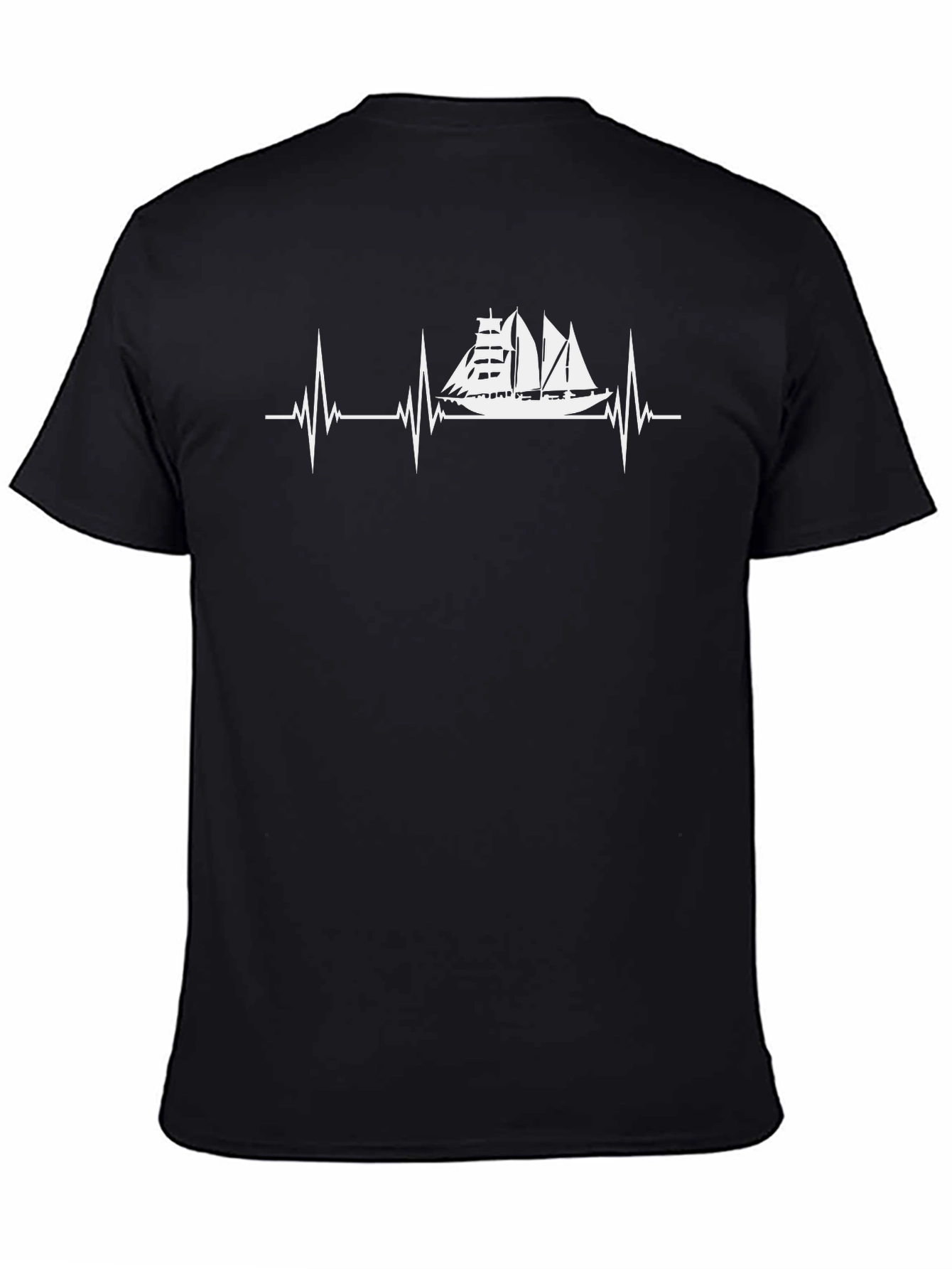 Sailboat Heartbeat T-Shirt
