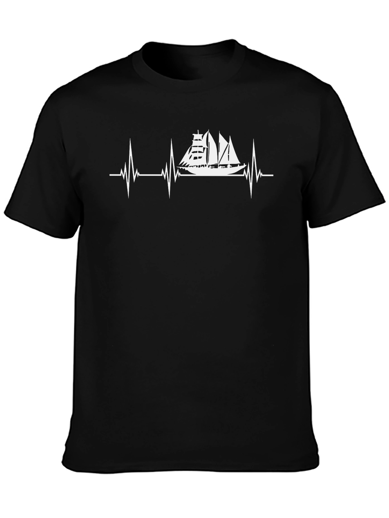 Sailboat Heartbeat T-Shirt