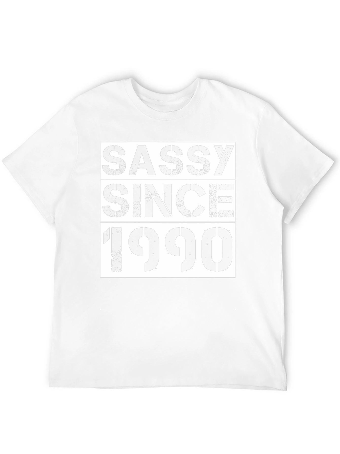 Sassy Since 1990 Graphic Tee - Black