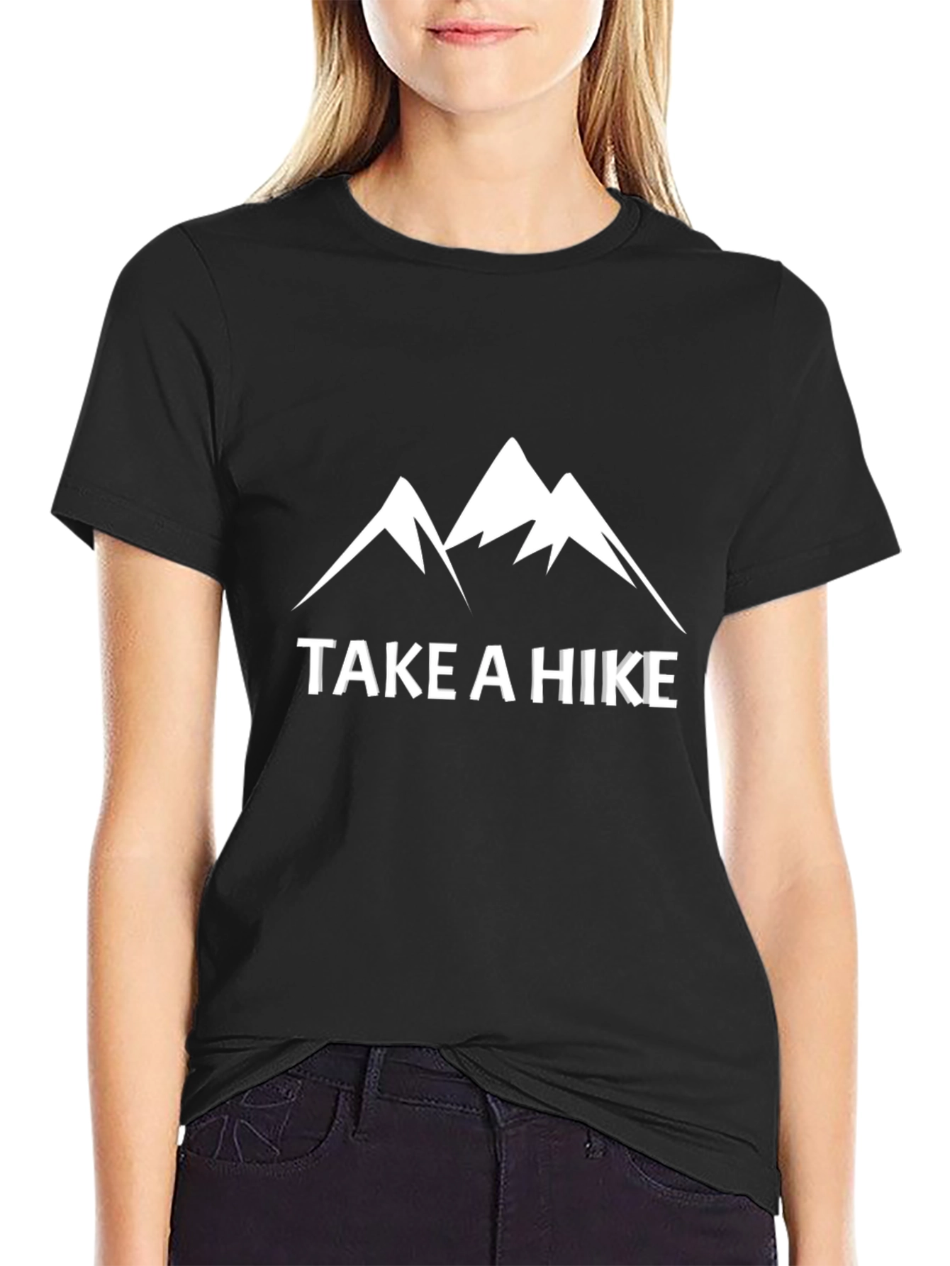 Take A Hike Graphic Tee - Black T-Shirt