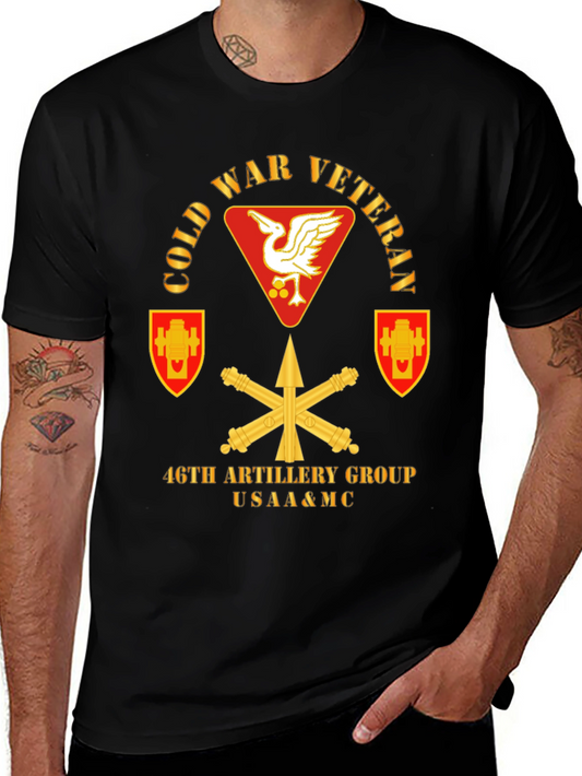 Cold War Veteran 46th Artillery Group T-Shirt