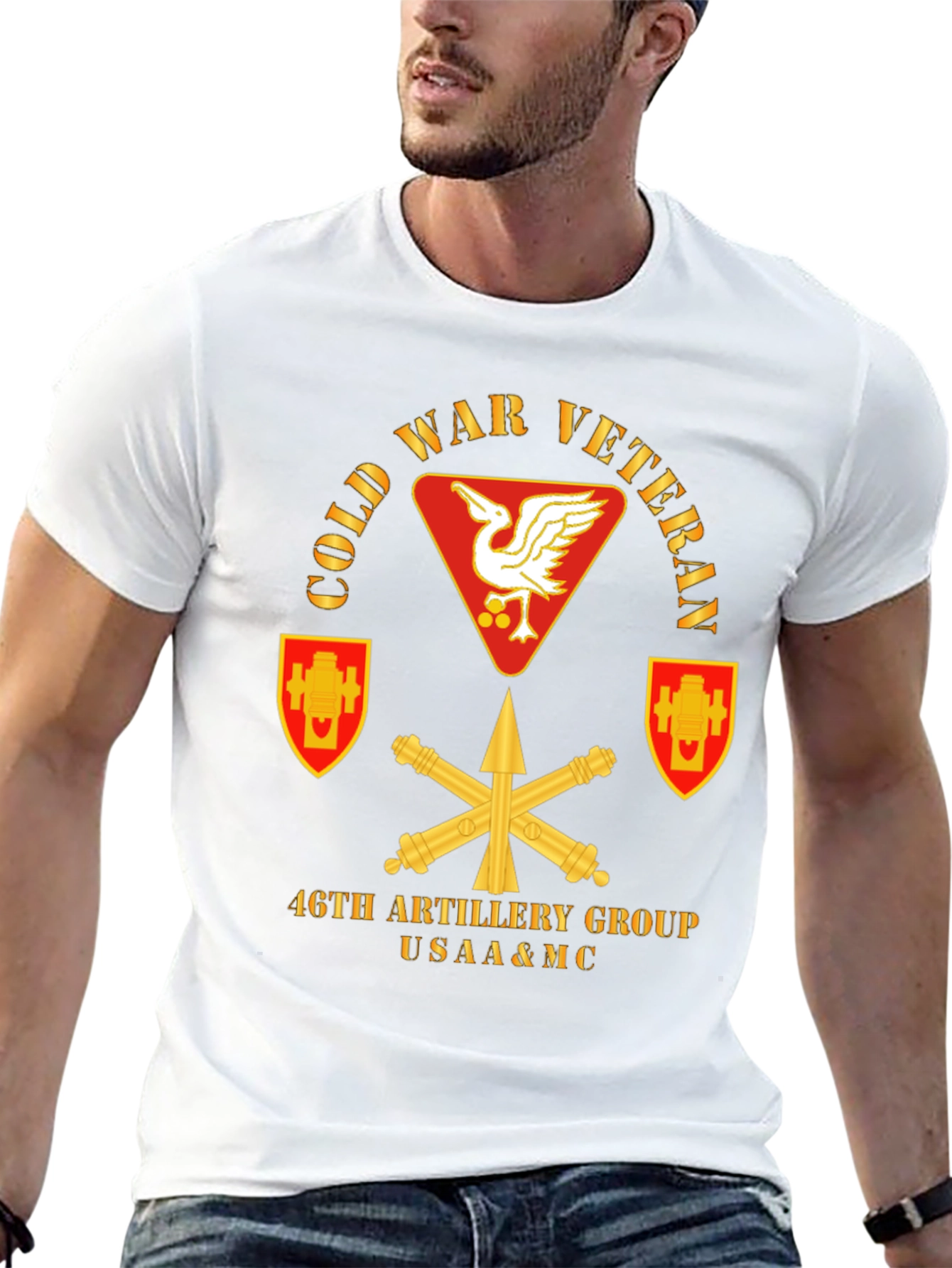 Cold War Veteran 46th Artillery Group T-Shirt