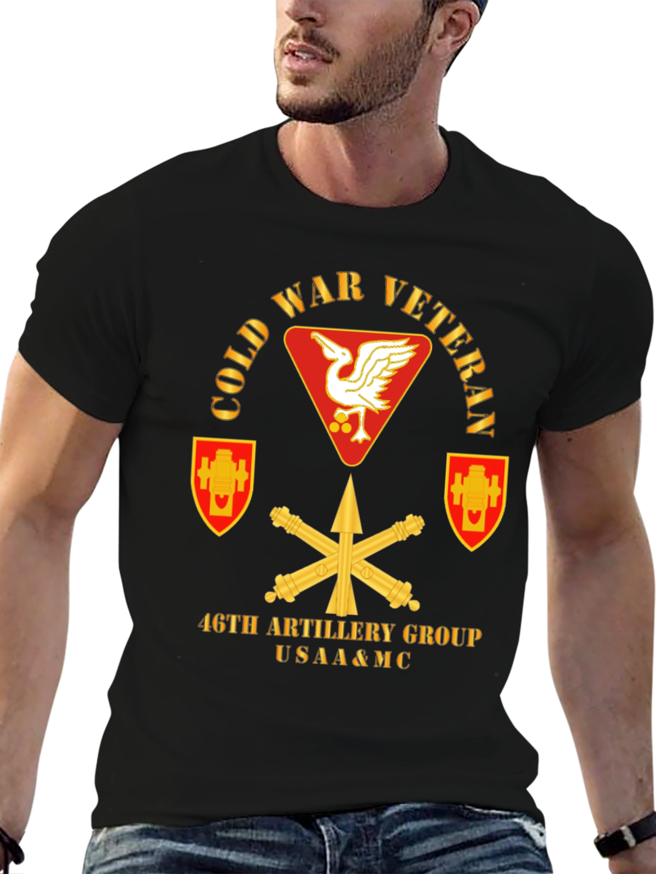 Cold War Veteran 46th Artillery Group T-Shirt