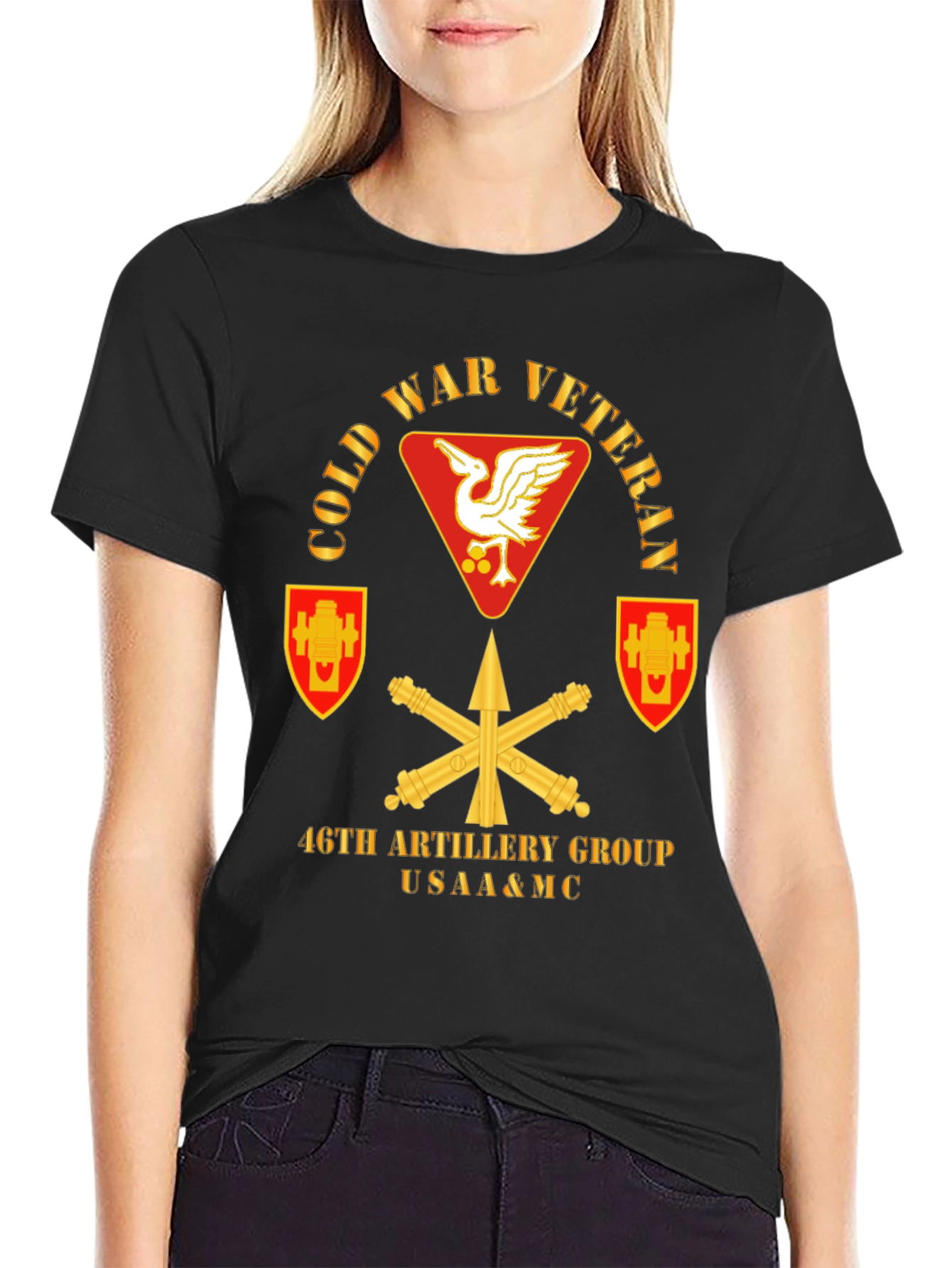 Cold War Veteran 46th Artillery Group T-Shirt