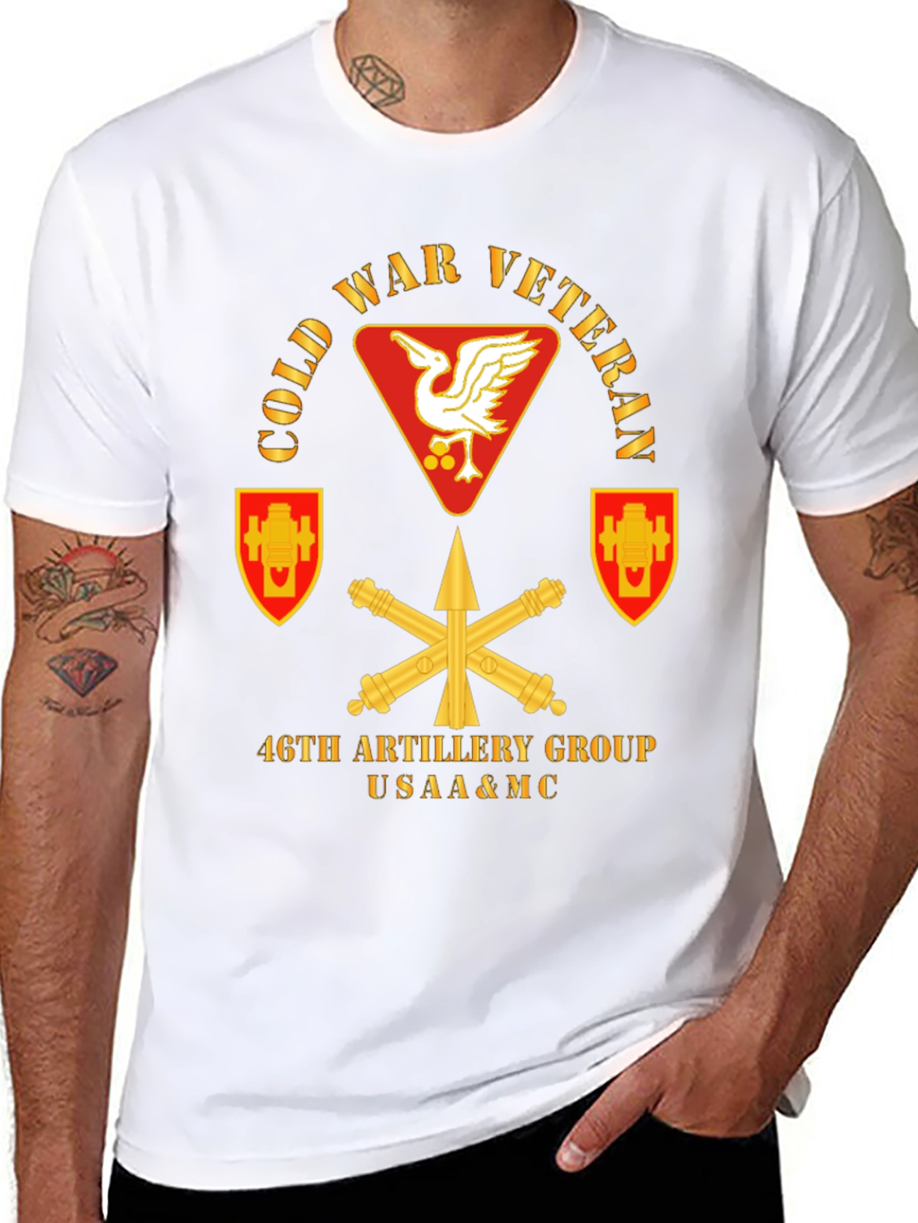 Cold War Veteran 46th Artillery Group T-Shirt