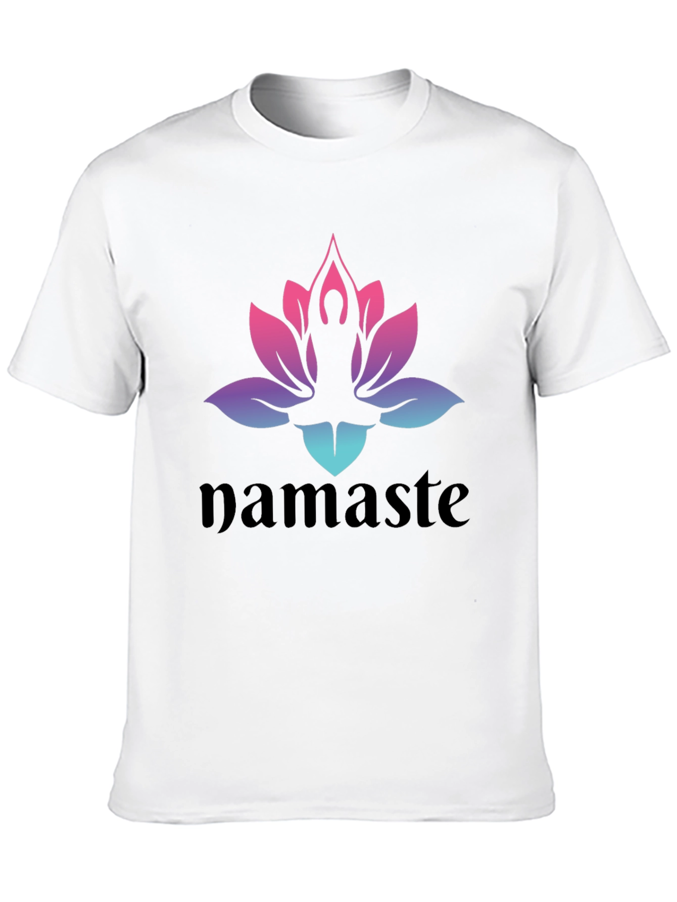 Namaste Lotus Yoga T-Shirt