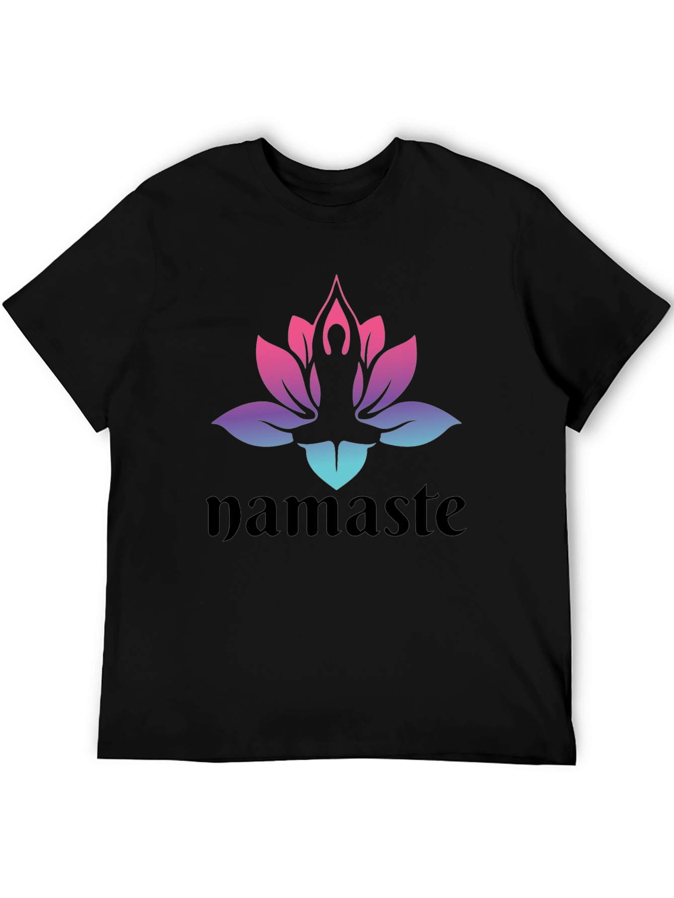 Namaste Lotus Yoga T-Shirt