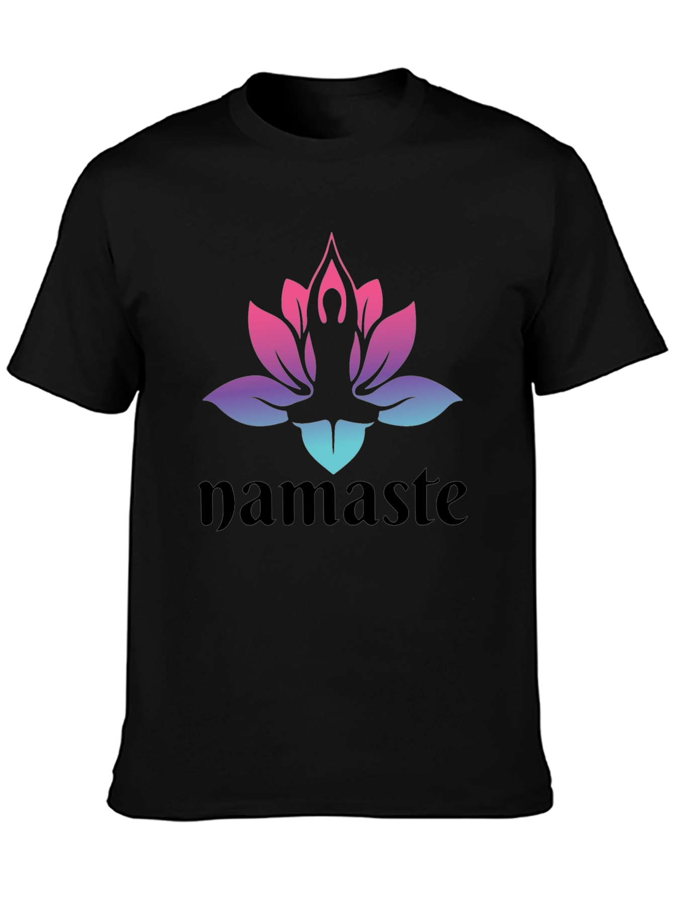 Namaste Lotus Yoga T-Shirt