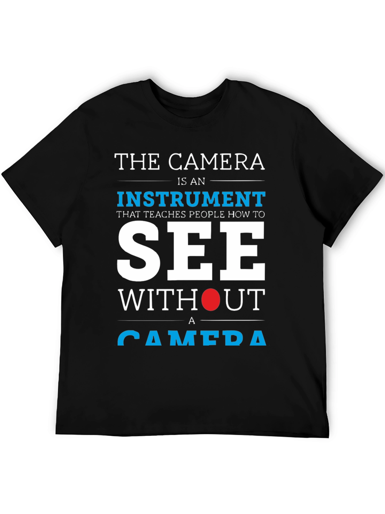 The Camera Instrument T-Shirt