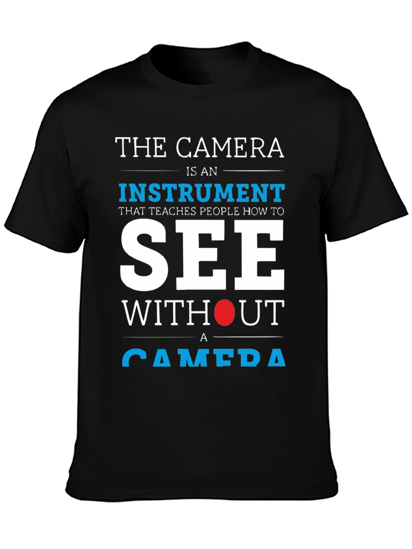The Camera Instrument T-Shirt