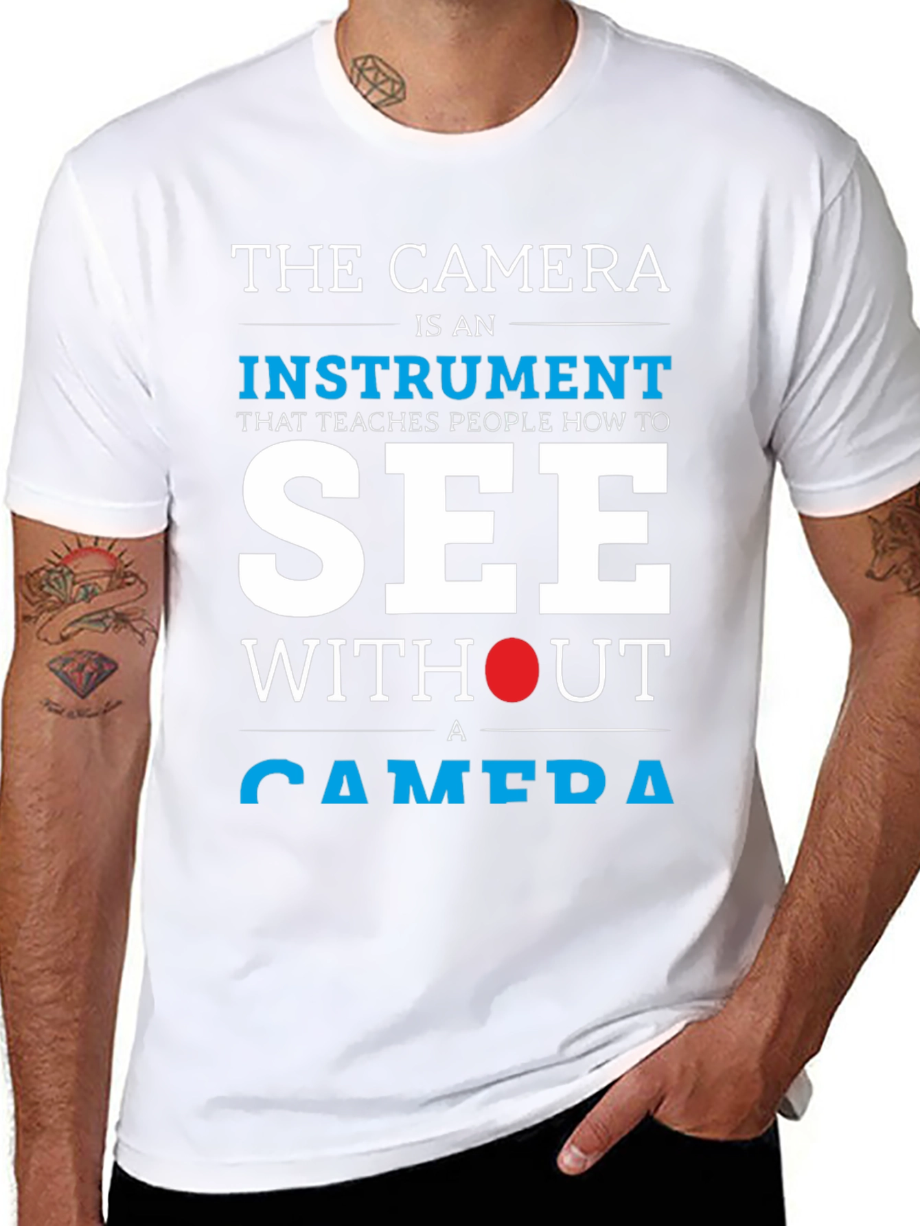 The Camera Instrument T-Shirt