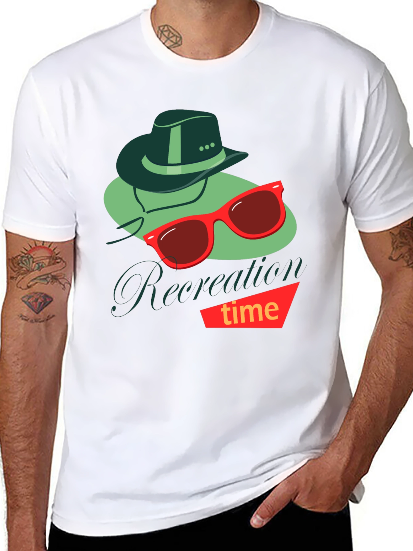 Recreation Time Graphic Tee