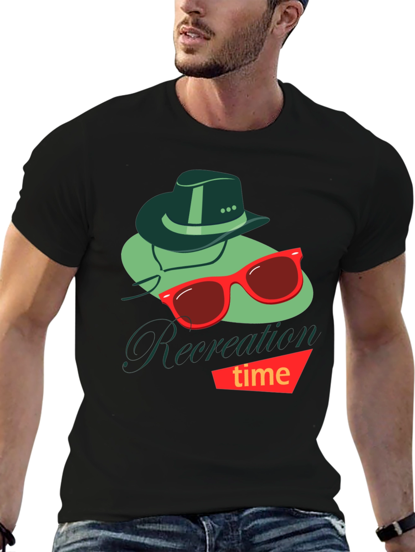 Recreation Time Graphic Tee