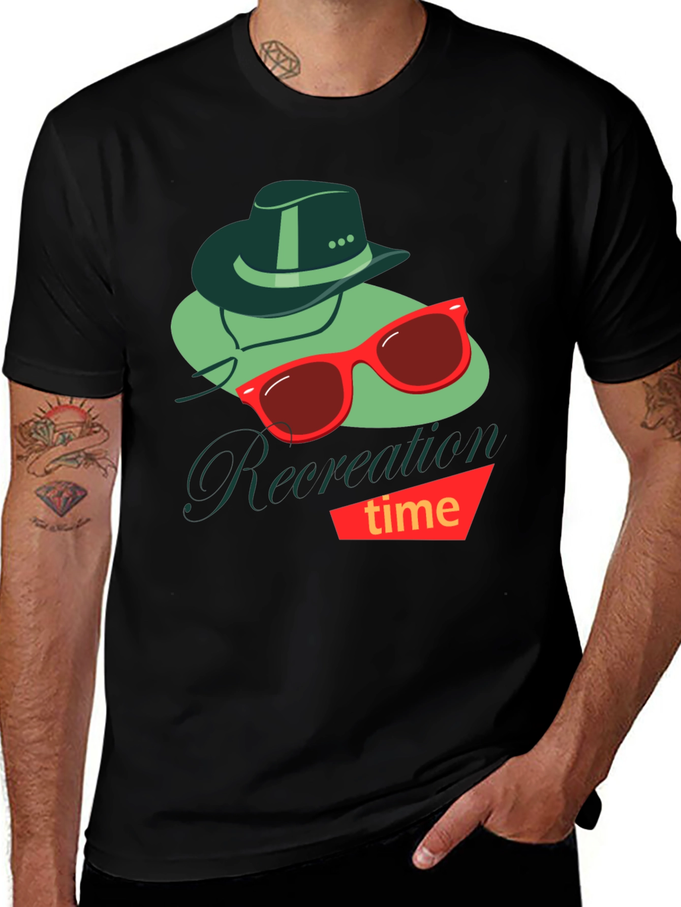 Recreation Time Graphic Tee