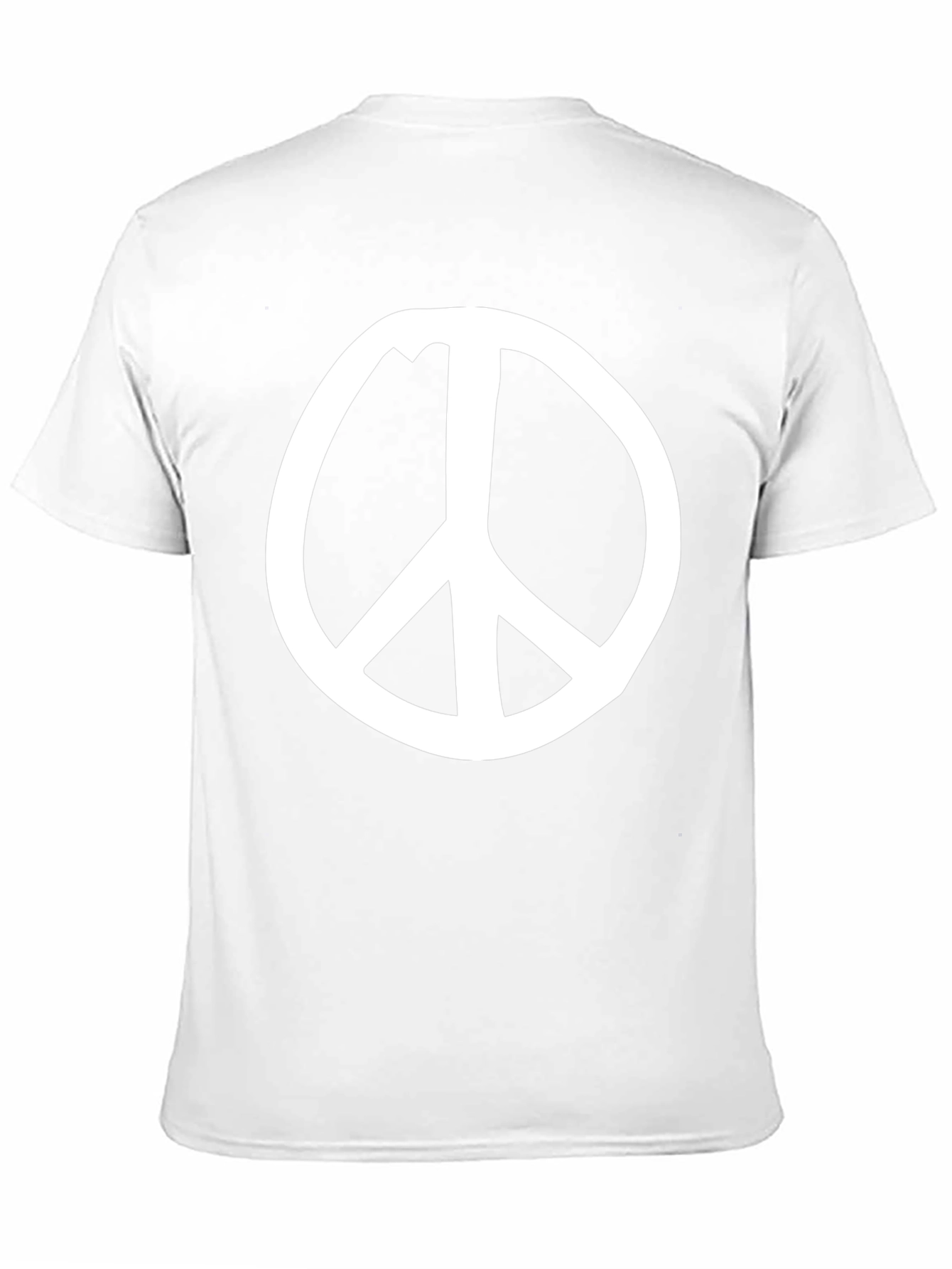 Peace Symbol T-Shirt - Classic Design Black