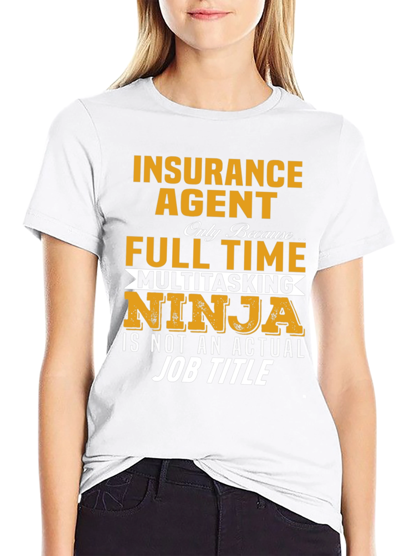 Insurance Agent Multitasking Ninja T-Shirt