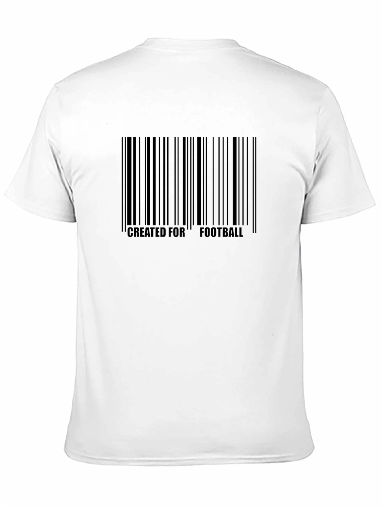 Football Barcode T-Shirt - Created For Football