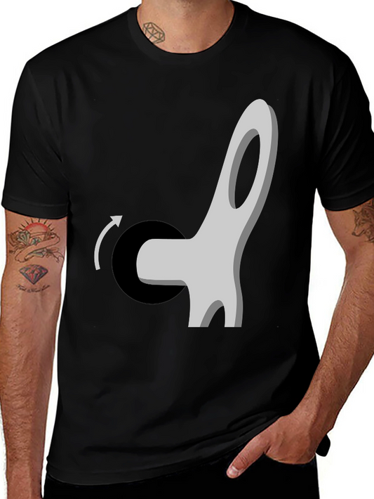 Rotating Chair Graphic T-Shirt