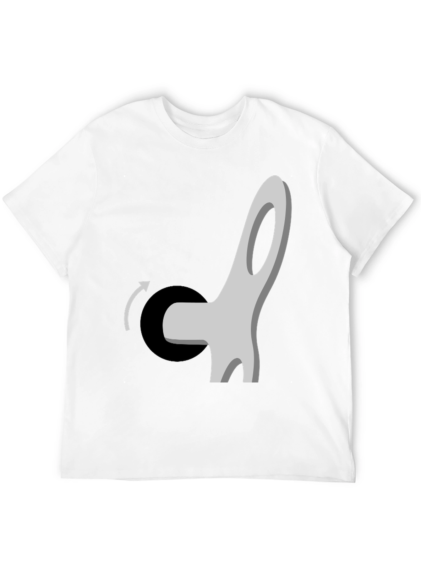 Rotating Chair Graphic T-Shirt
