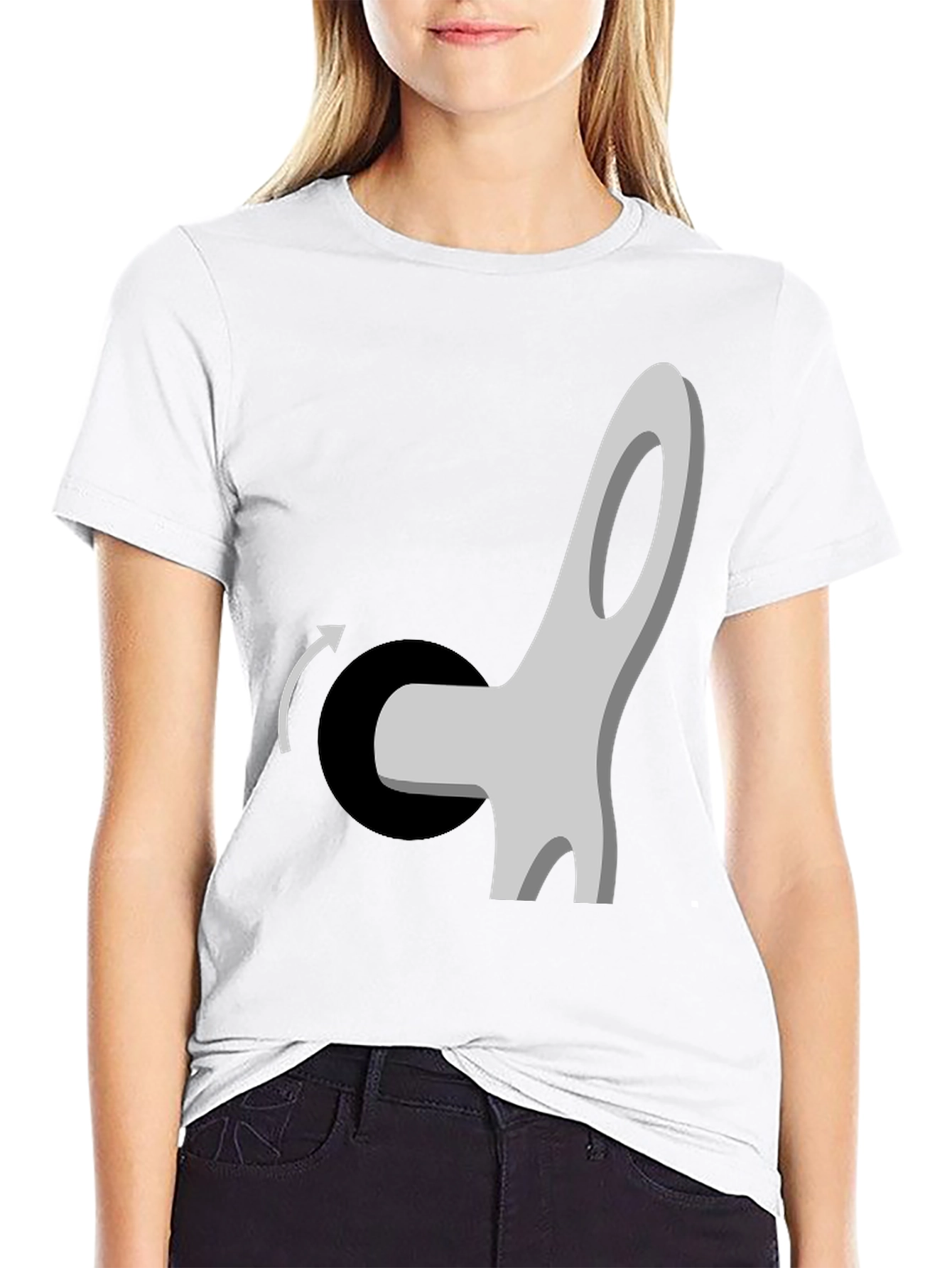 Rotating Chair Graphic T-Shirt