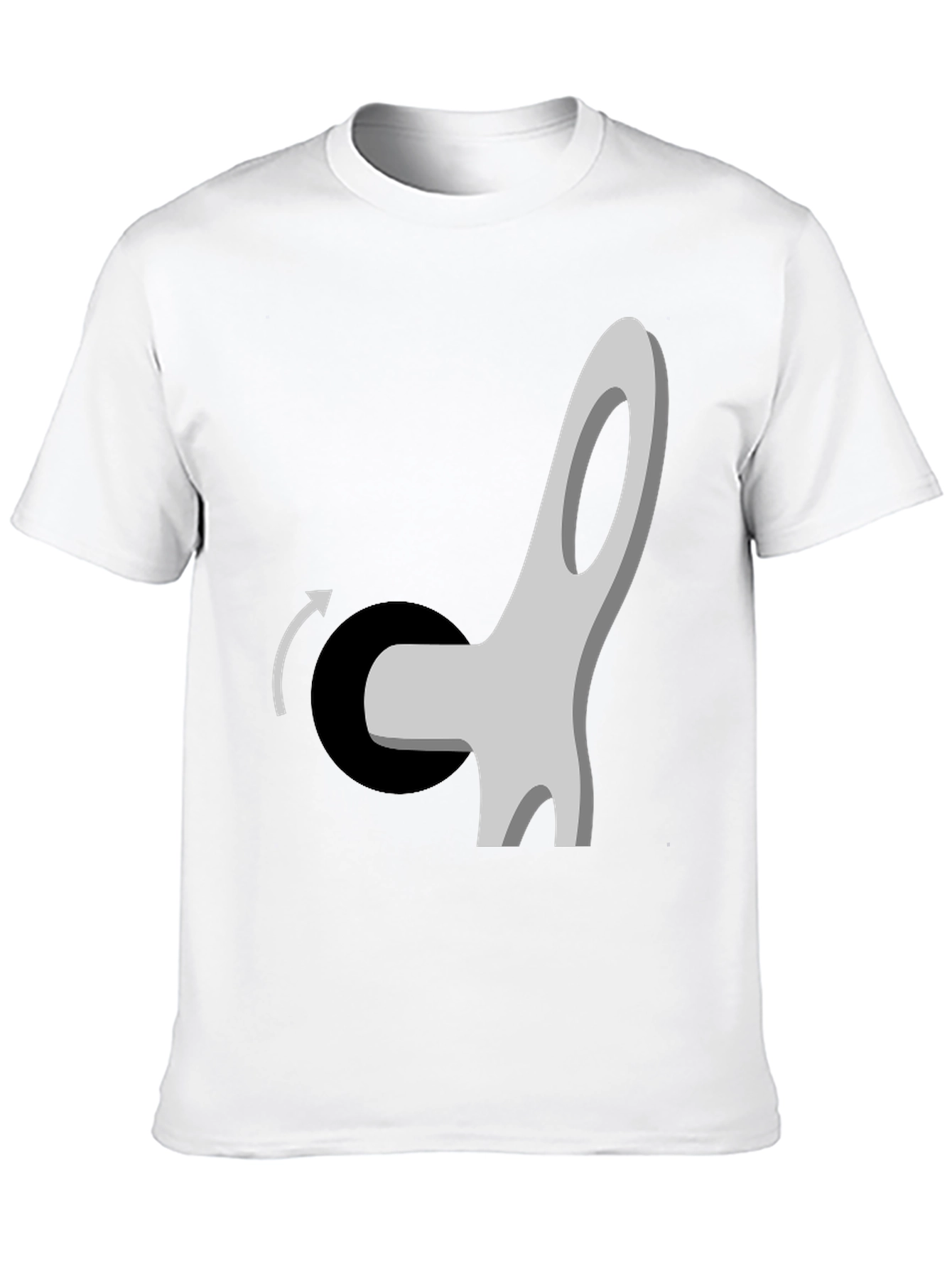 Rotating Chair Graphic T-Shirt