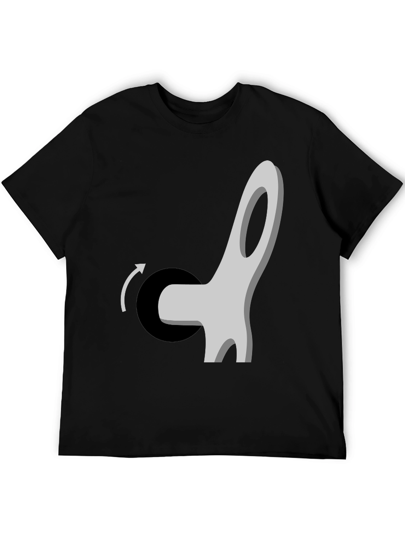 Rotating Chair Graphic T-Shirt