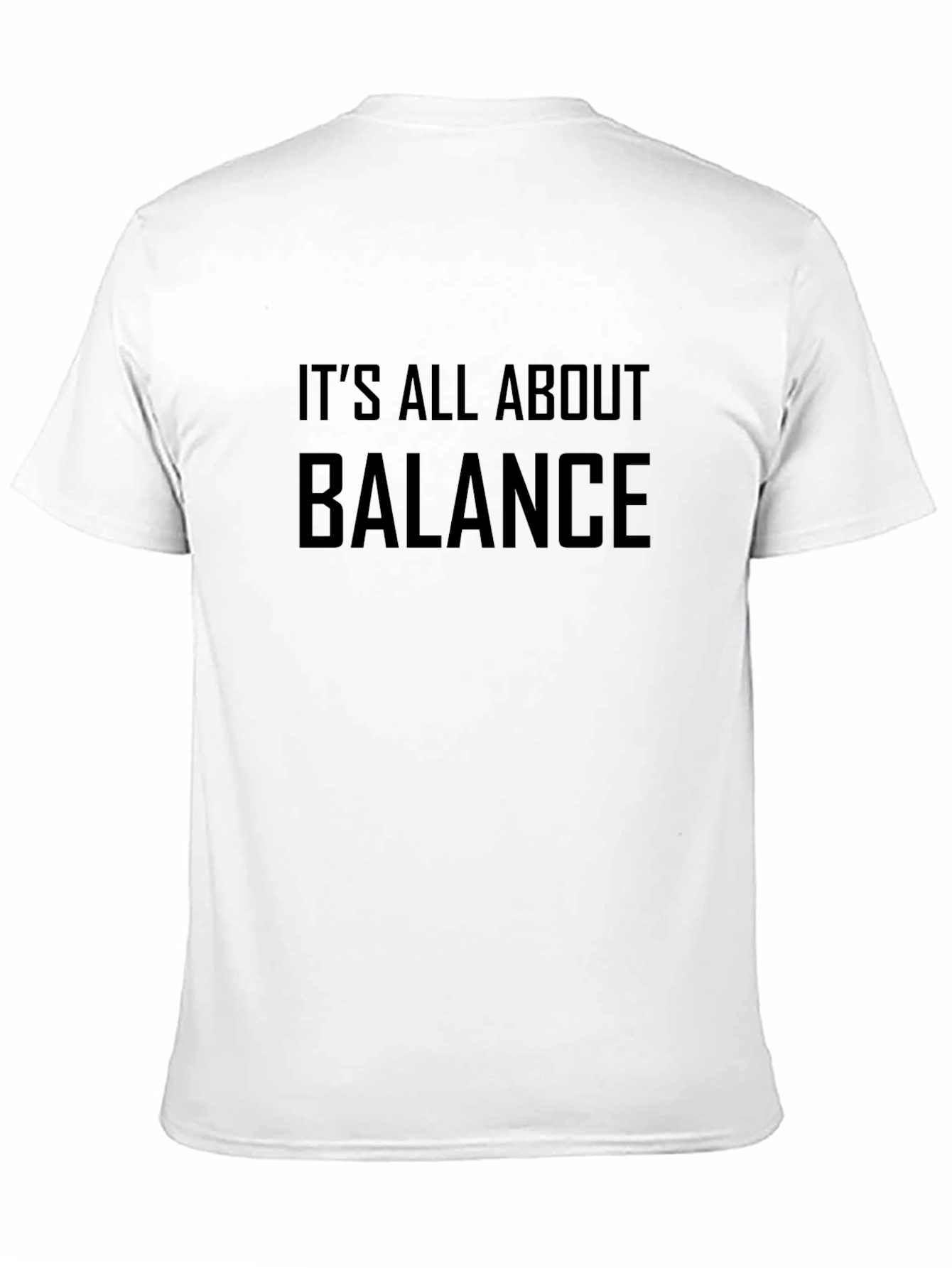 Balance Statement Graphic T-Shirt