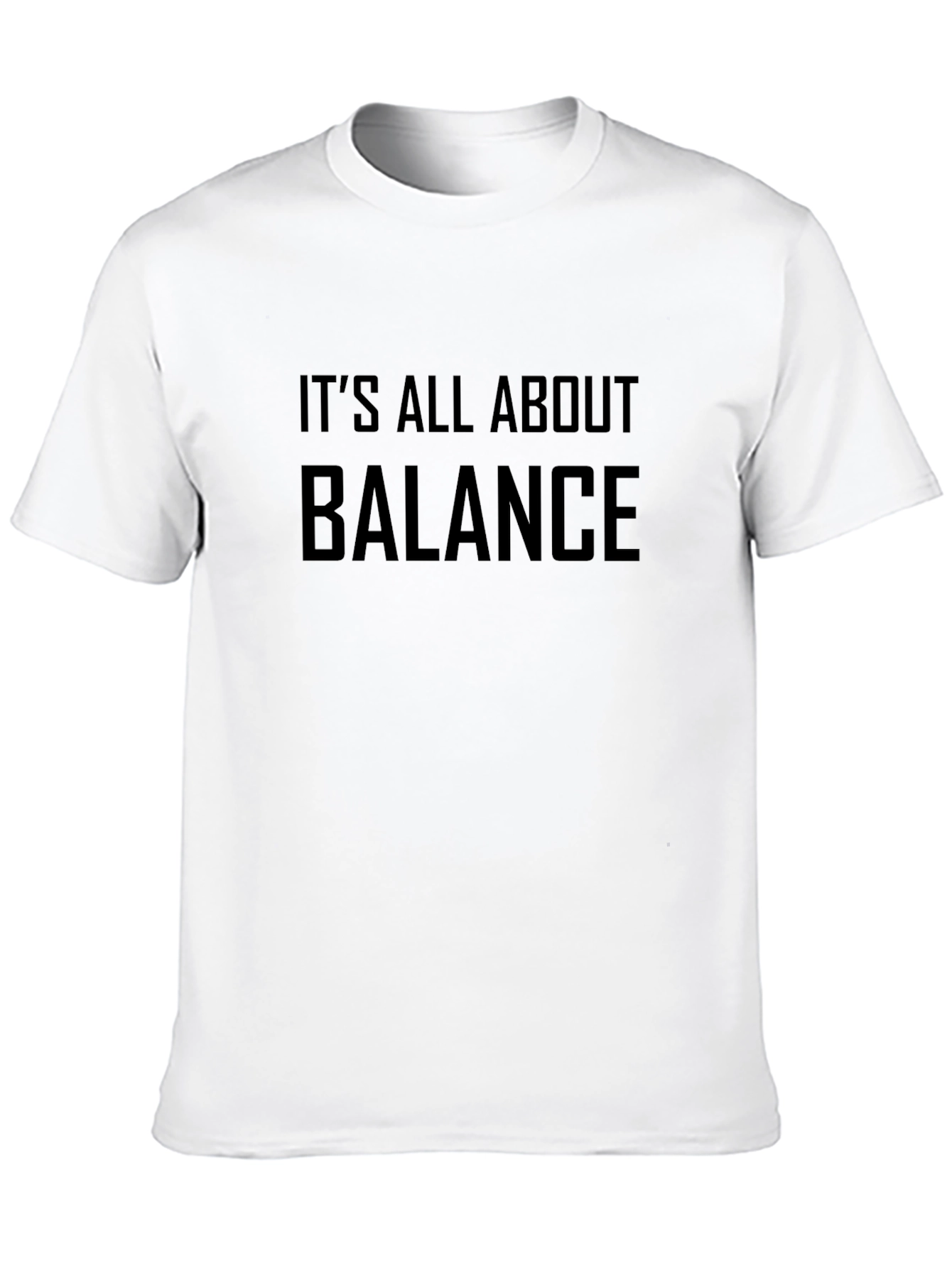 Balance Statement Graphic T-Shirt