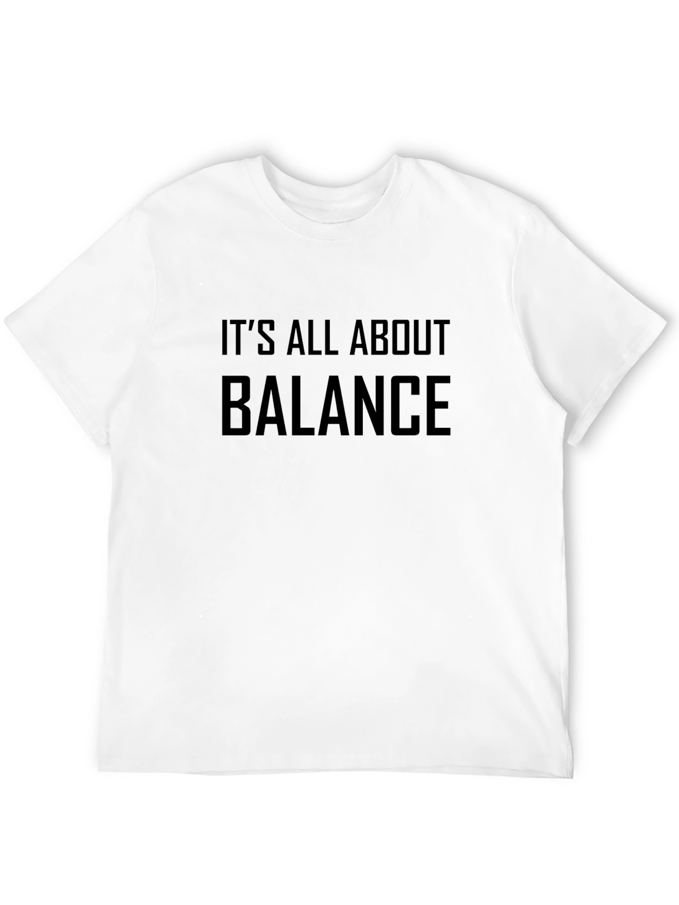 Balance Statement Graphic T-Shirt
