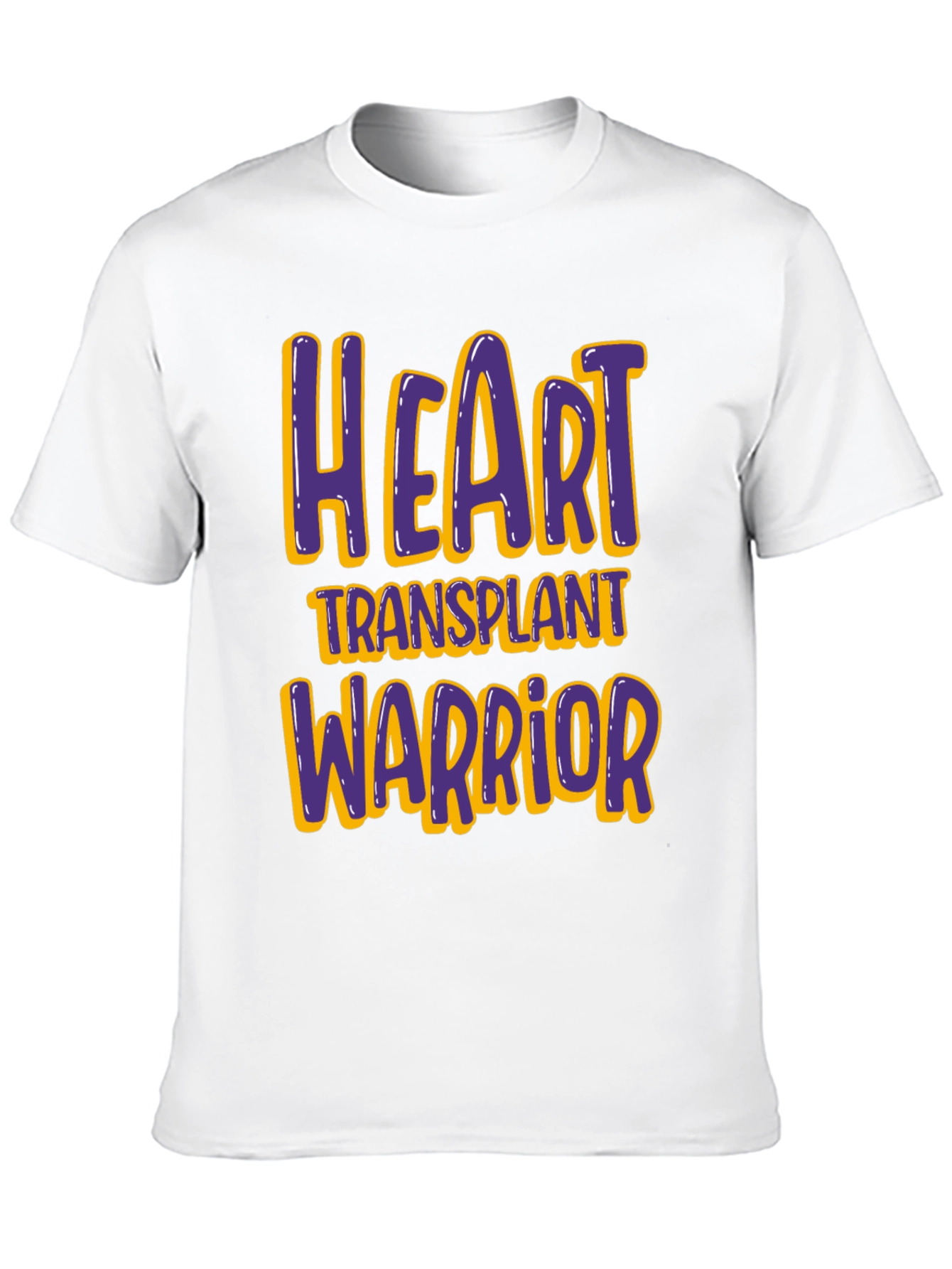 Heart Transplant Warrior T-Shirt - Black