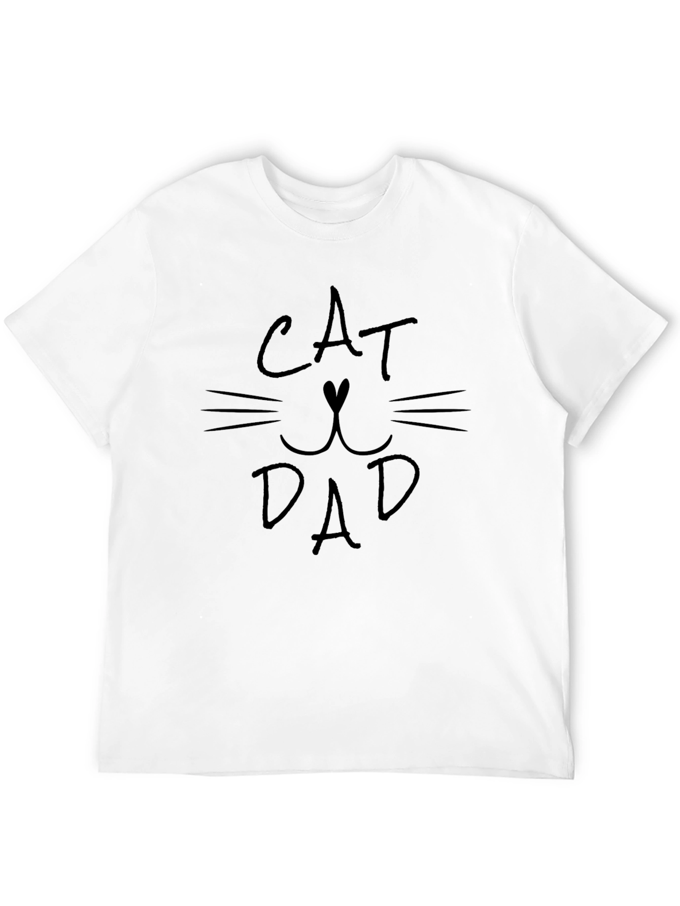 Cat Dad T-Shirt - Mens Graphic Tee