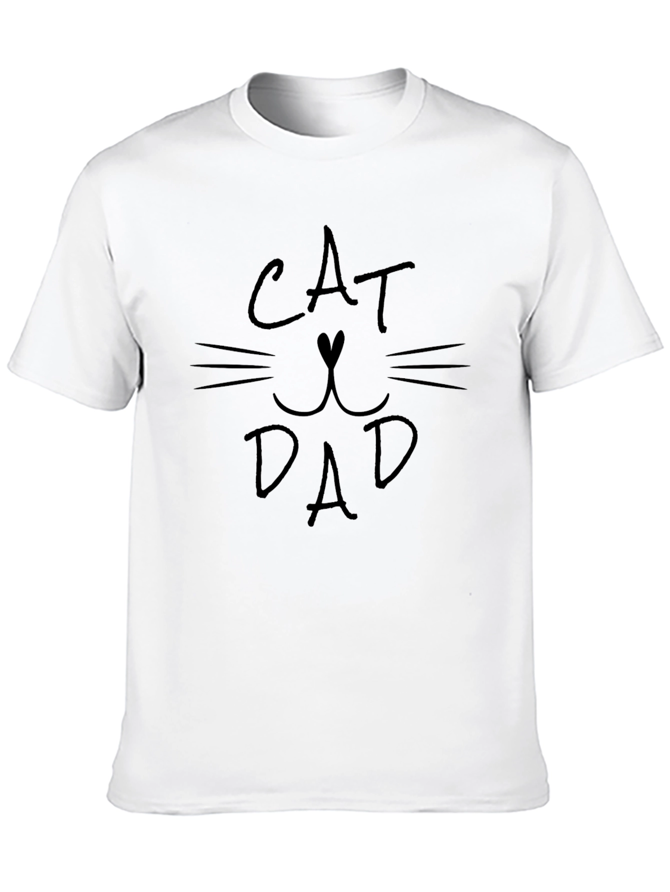 Cat Dad T-Shirt - Mens Graphic Tee